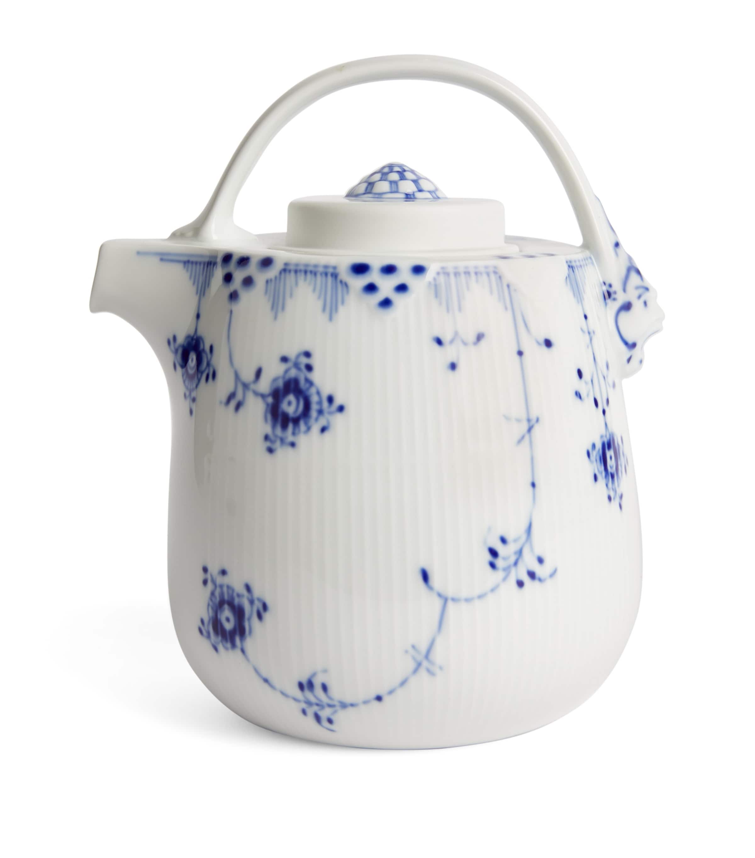 Royal Copenhagen Blue Elements Teapot In Blue