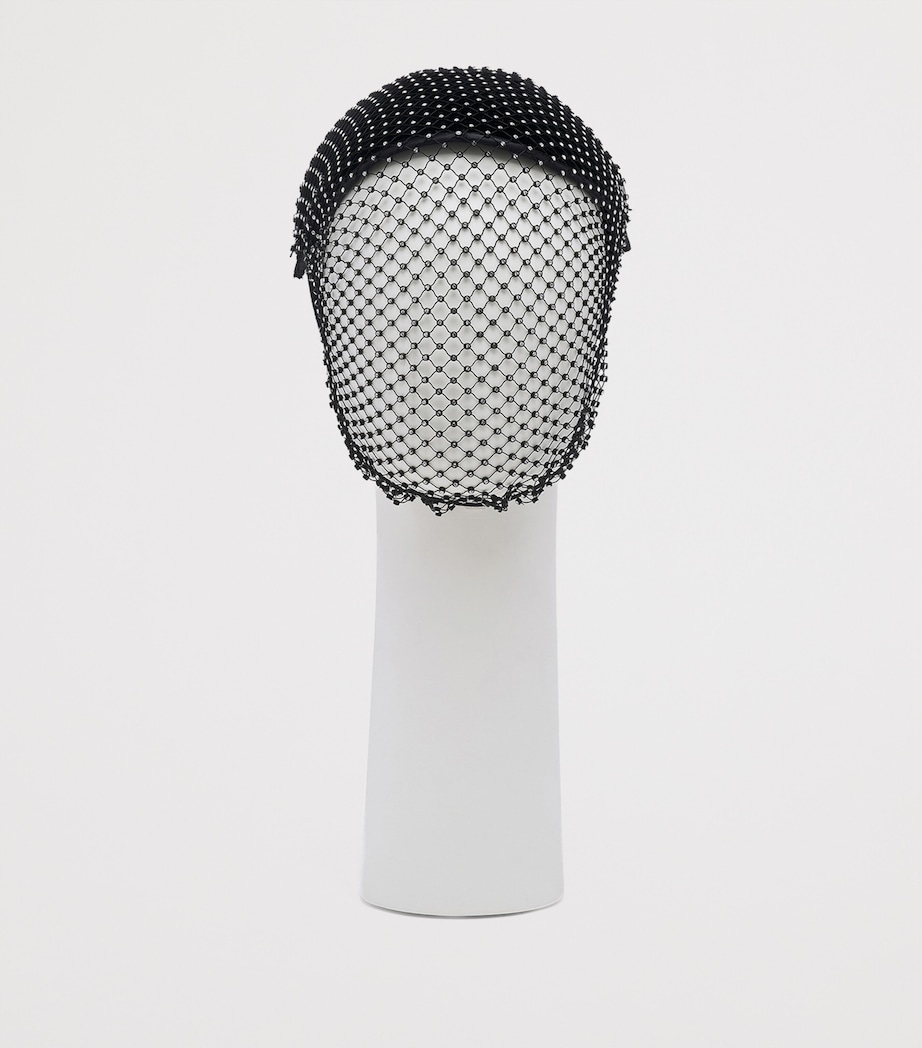 Embellished Mesh Fascinator Hat 1033 Image 3