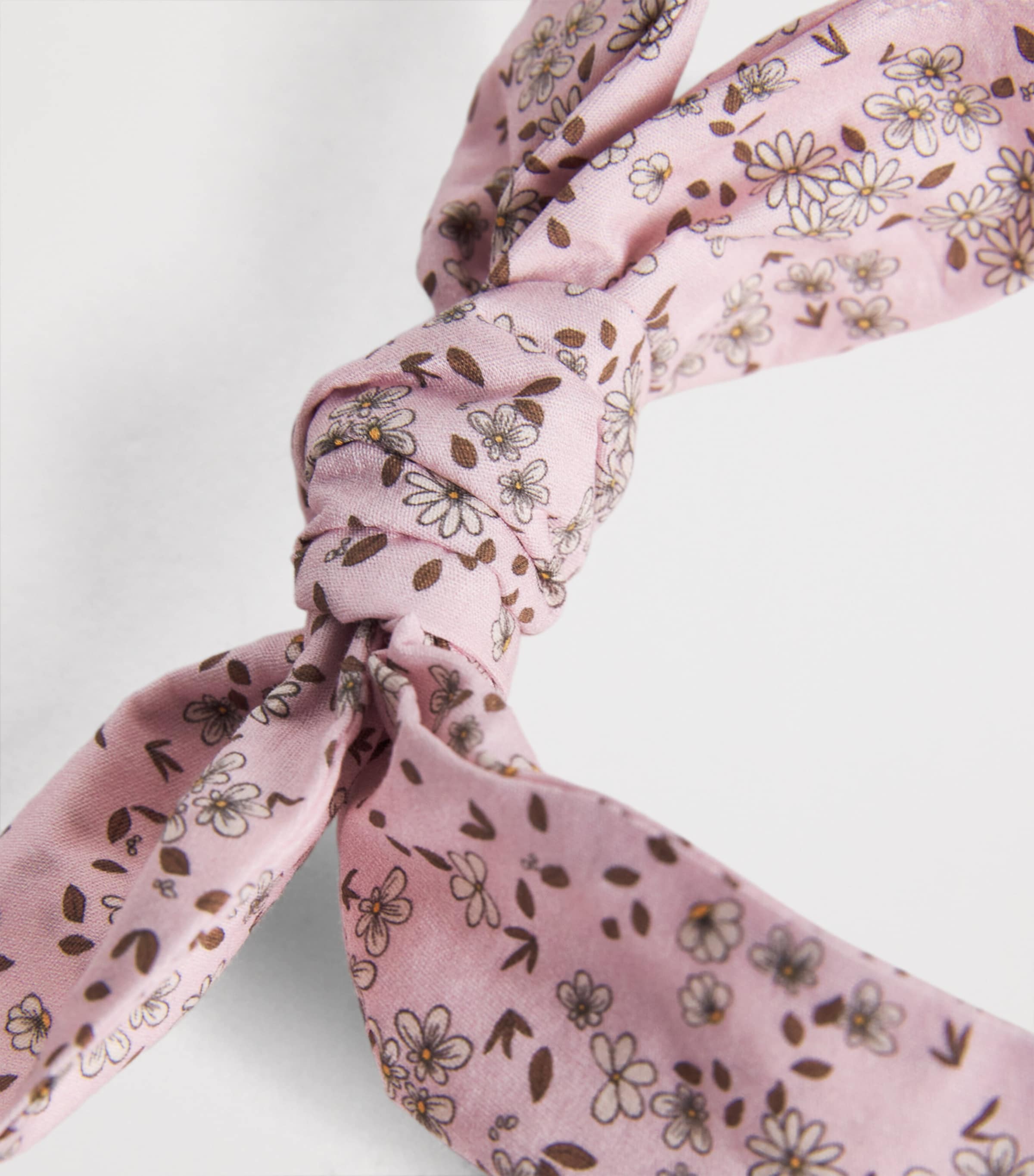 Floral Print Headband 306PINK Image 3