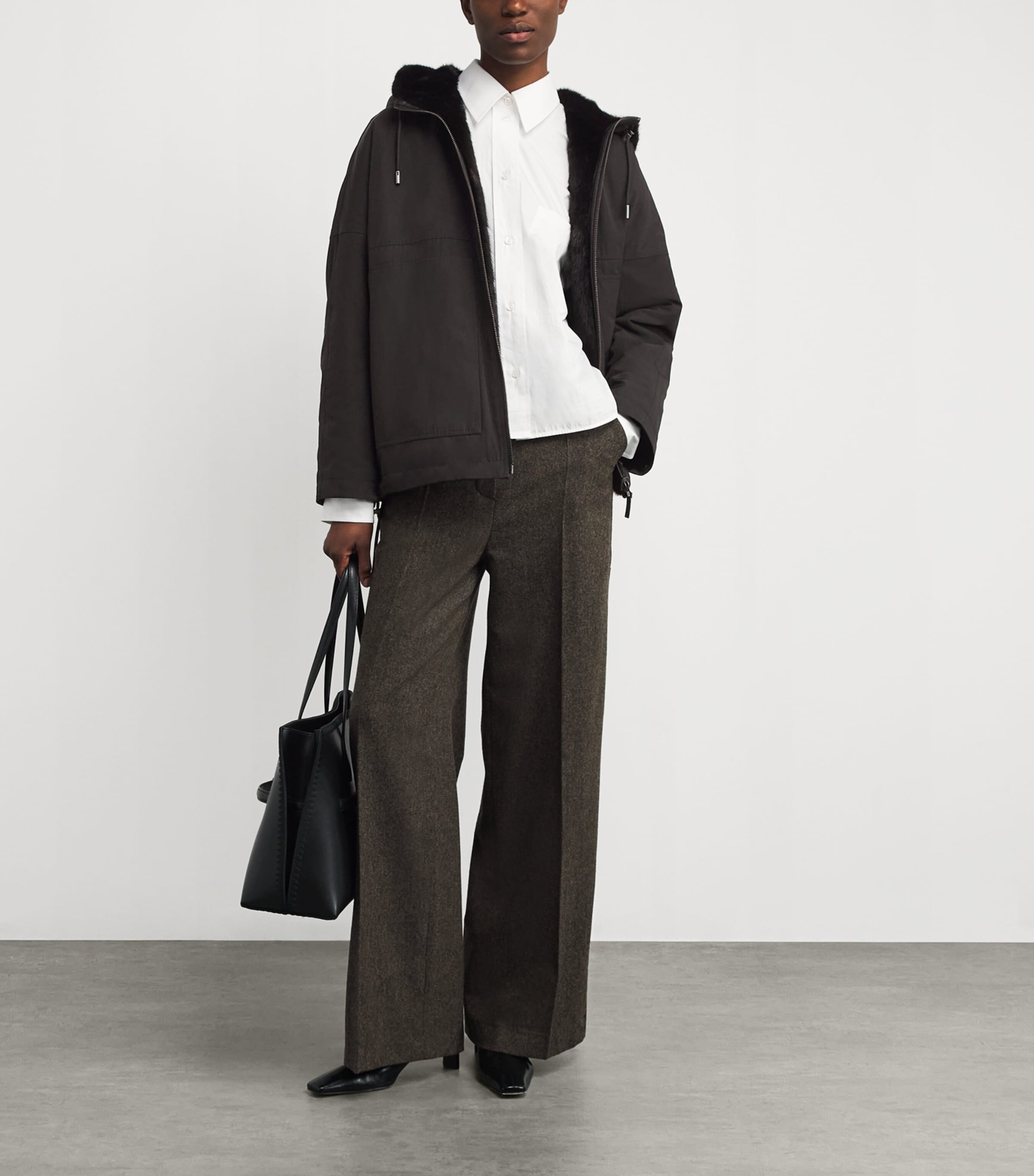 Mink Technical Parka Jacket (64cm) C99 Image 2