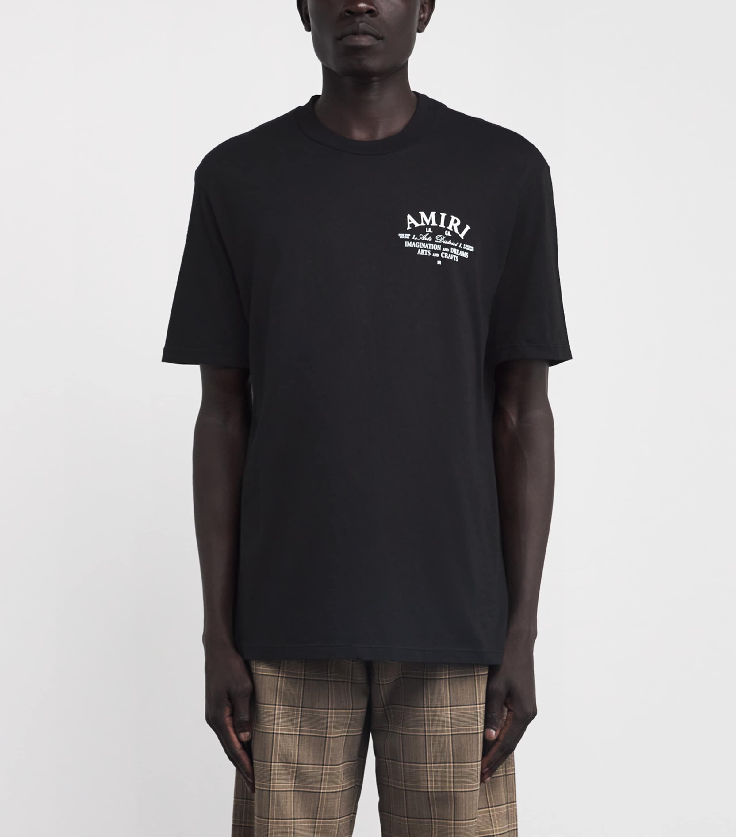 Cotton Arts District T-Shirt 001 - BLACK Image 3