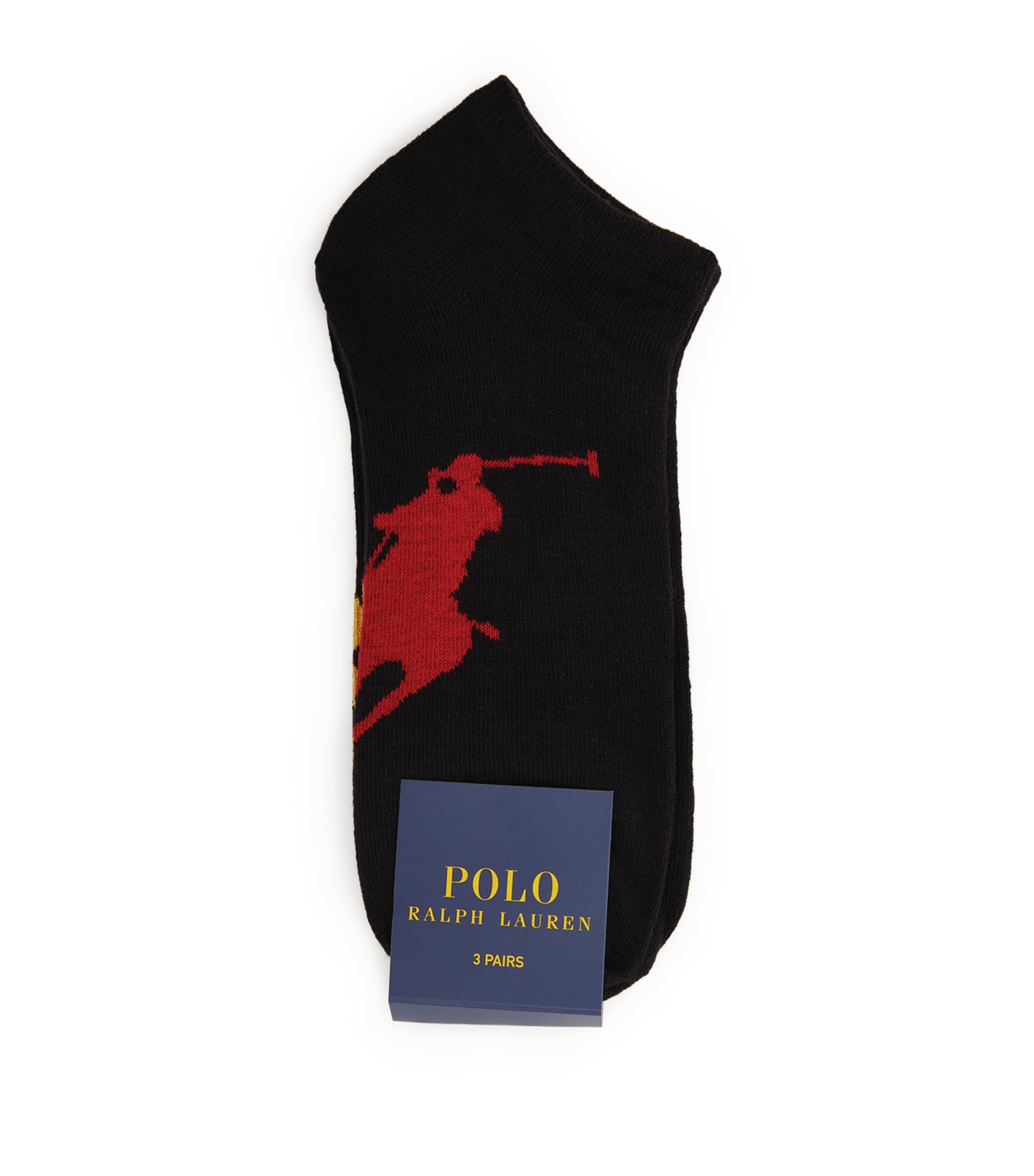 Polo Ralph Lauren Big Polo Pony Socks In Black