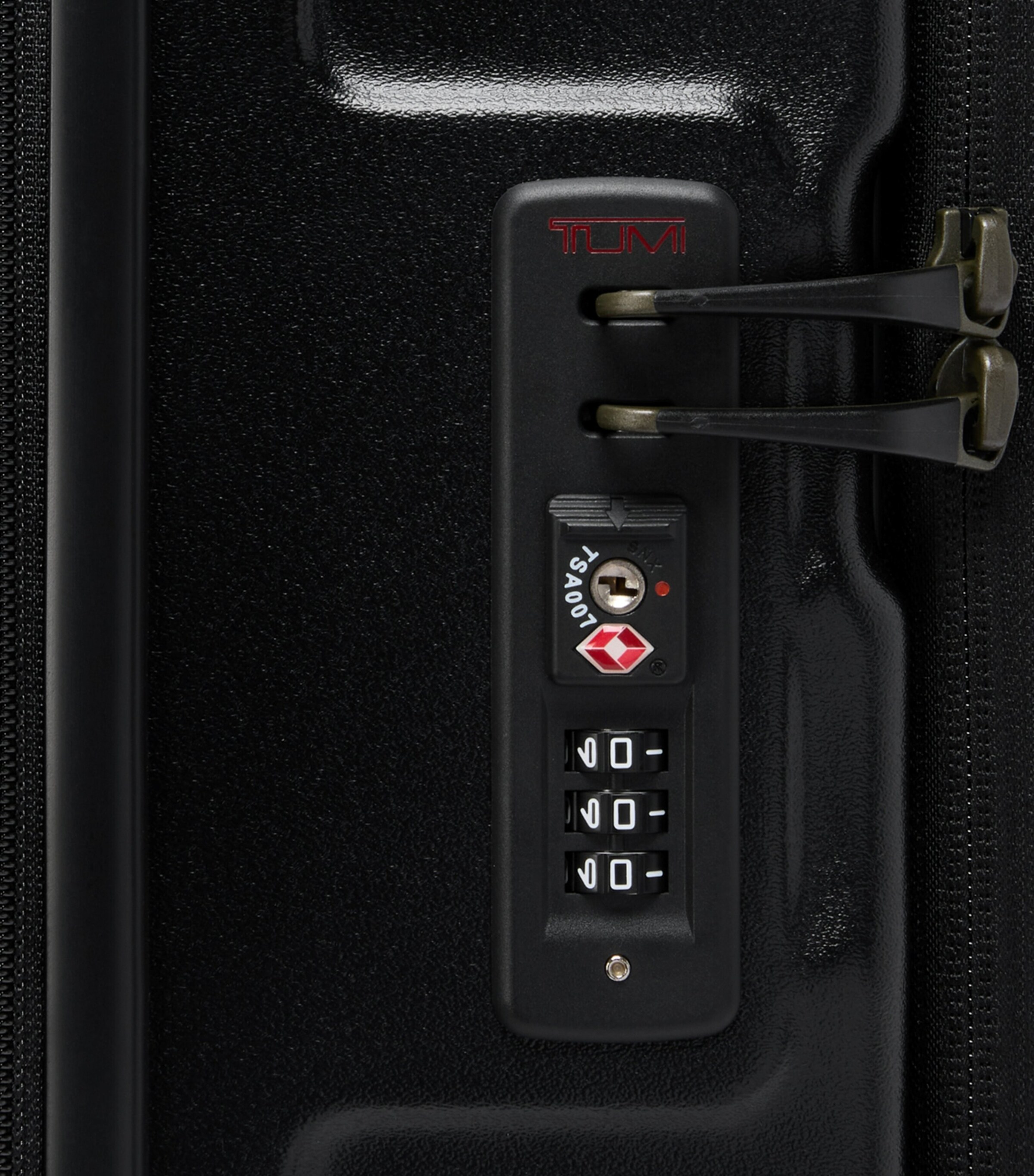 Tumi 19 Degree Front Access Expandable Suitcase (76cm) Black Textured Image 5