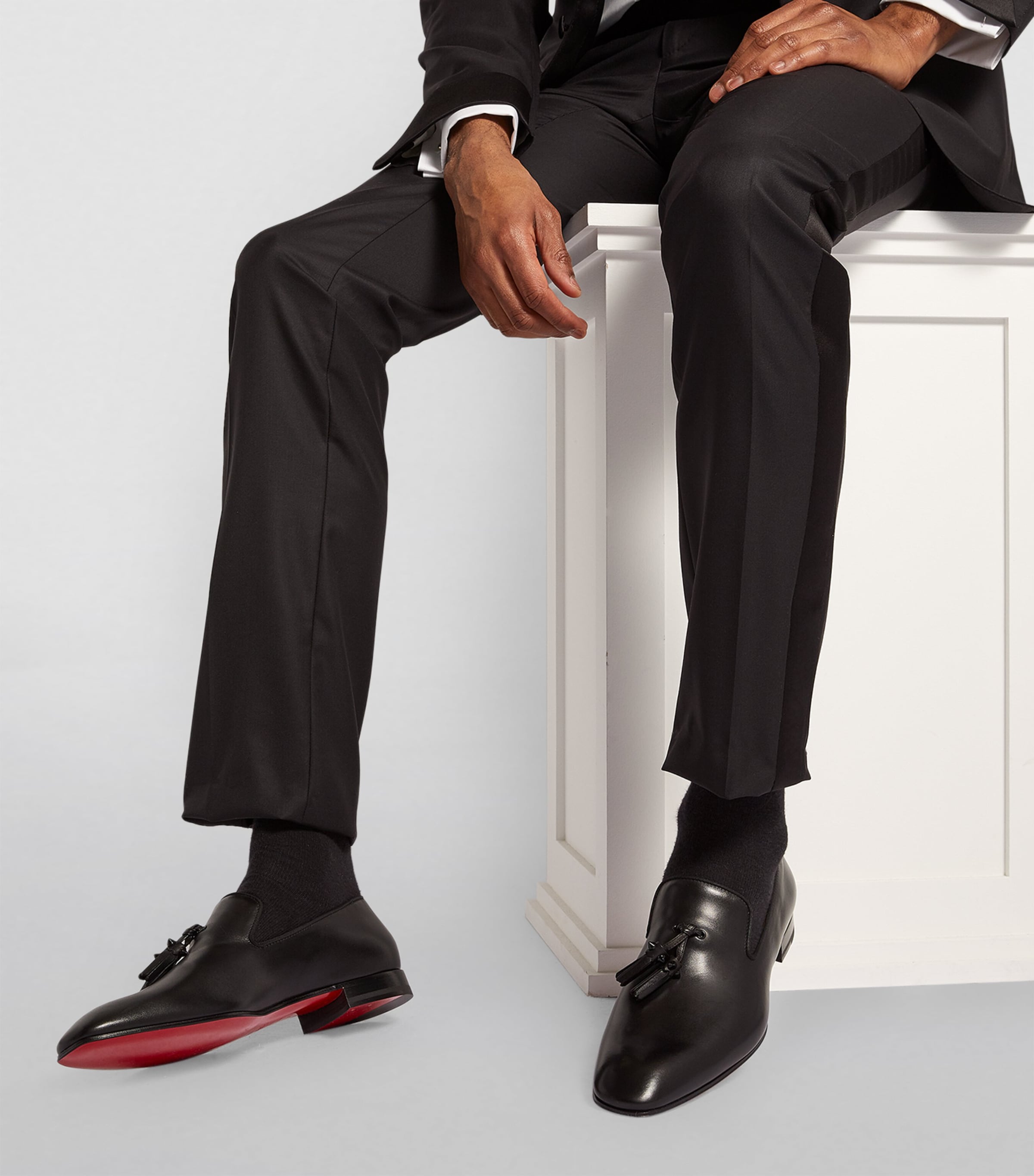 Dandelion Tassel Leather Loafers BK01 Image 3