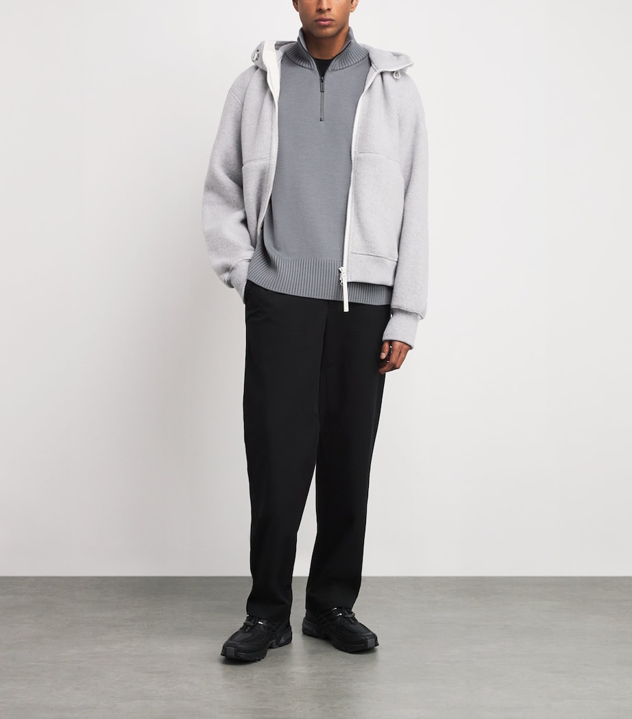 Rosseau Quarter-Zip Sweater STRATUS GREY 9838 Image 2