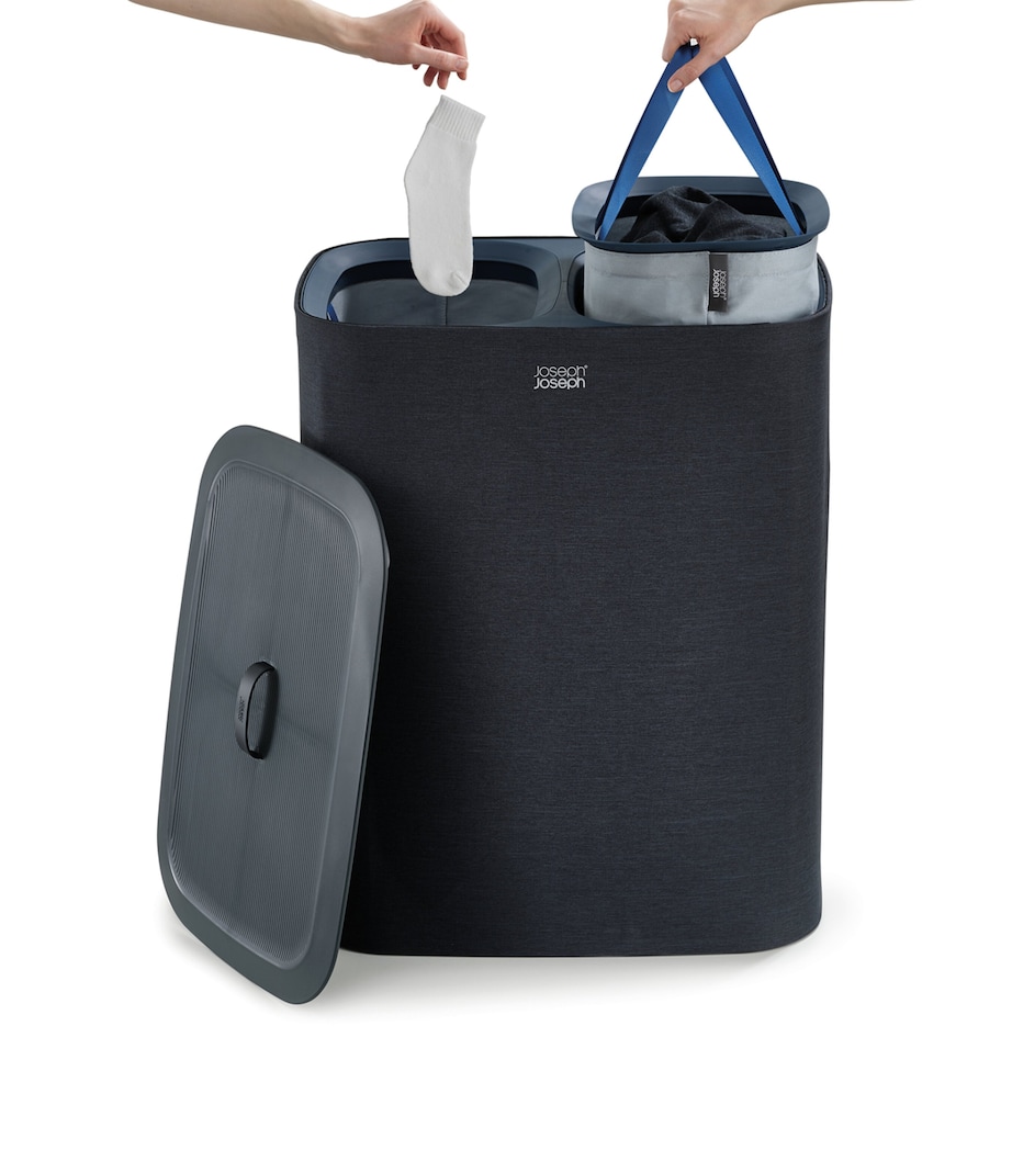 Tota Laundry Separation Basket (90L) BLACK Image 2