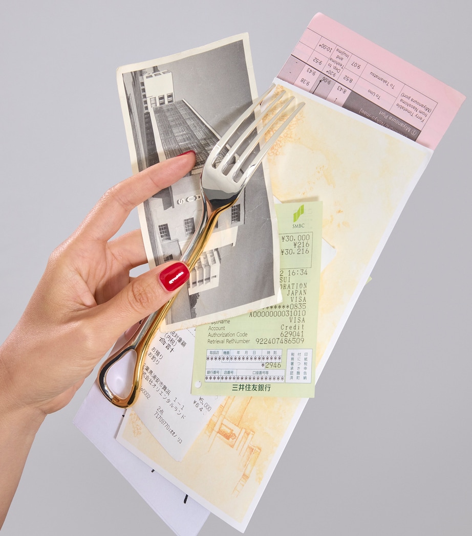 Silver-Plated Gilded Shell Carrousel Cutlery Set SILVER Image 12