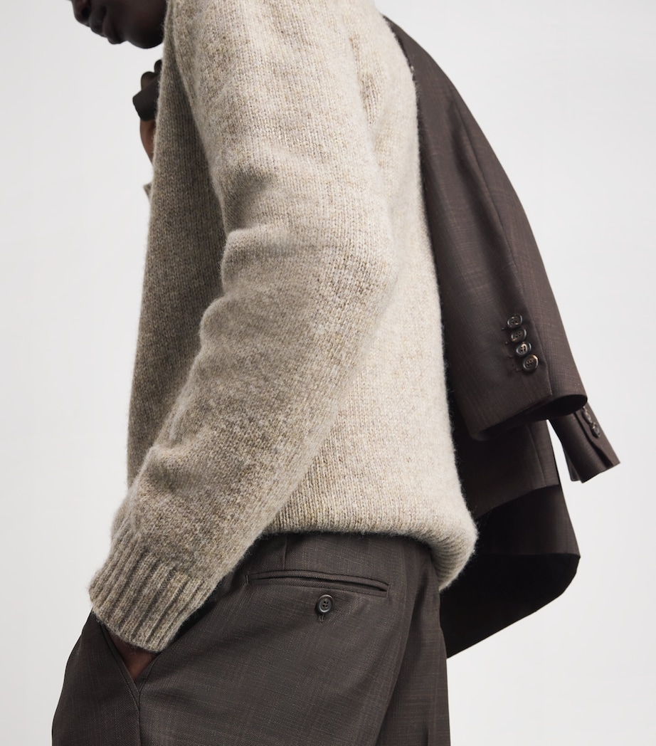 Wool Check 2-Piece Suit 2500 Image 6