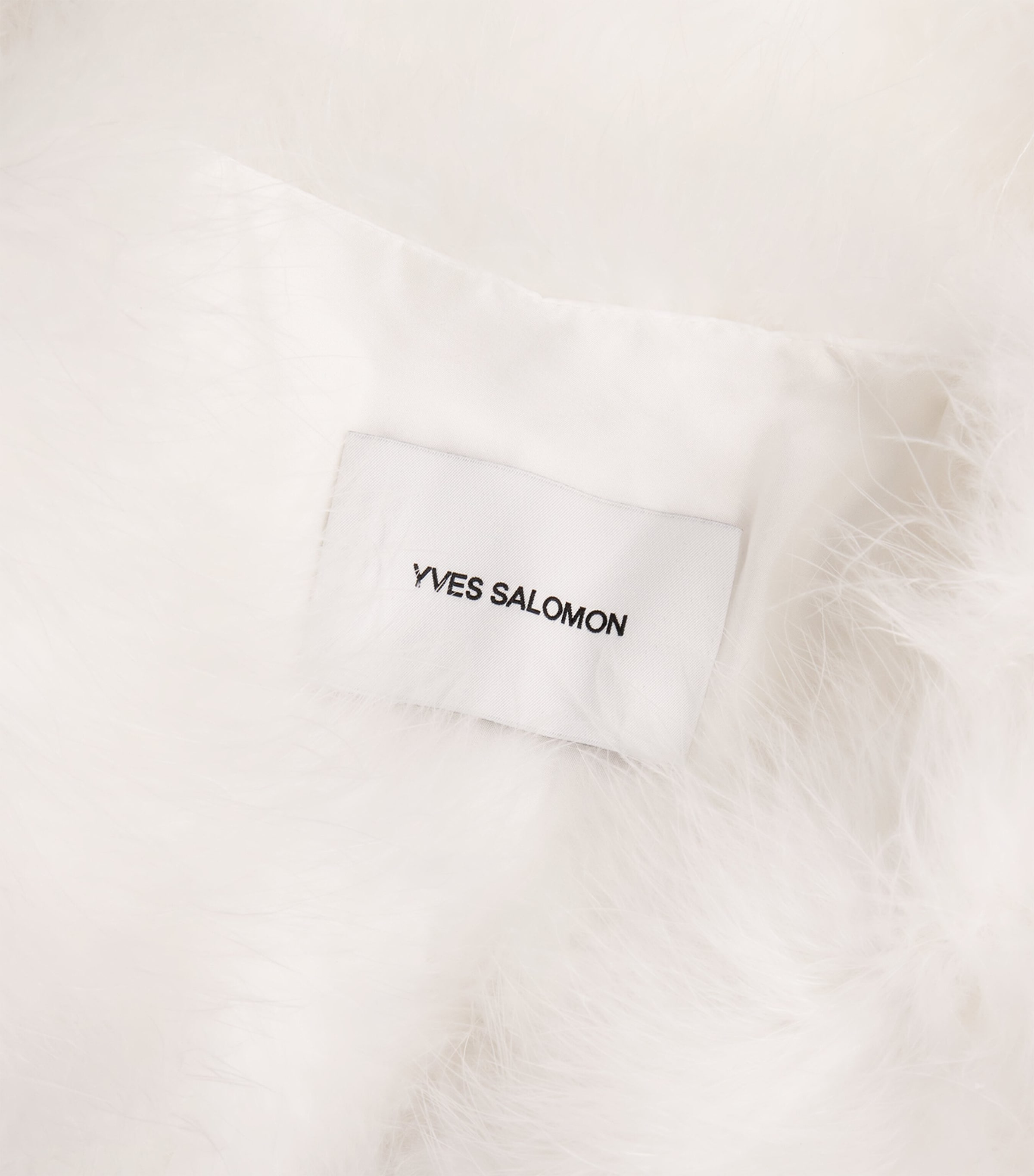 Feather Cropped Jacket A1006 Image 5