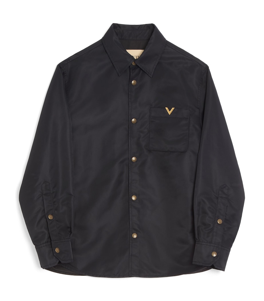 Valentino Garavani Mens Technical VGold Overshirt Image 1