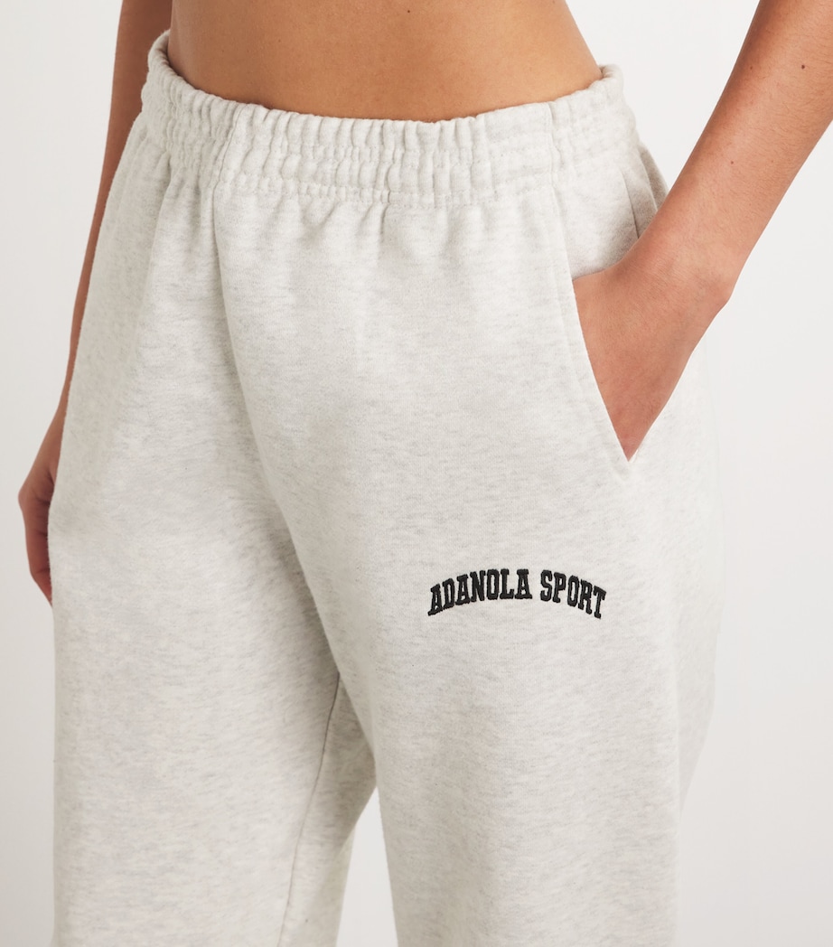 Organic Cotton AS Sweatpants LIGHT GREY MELANGE Image 6