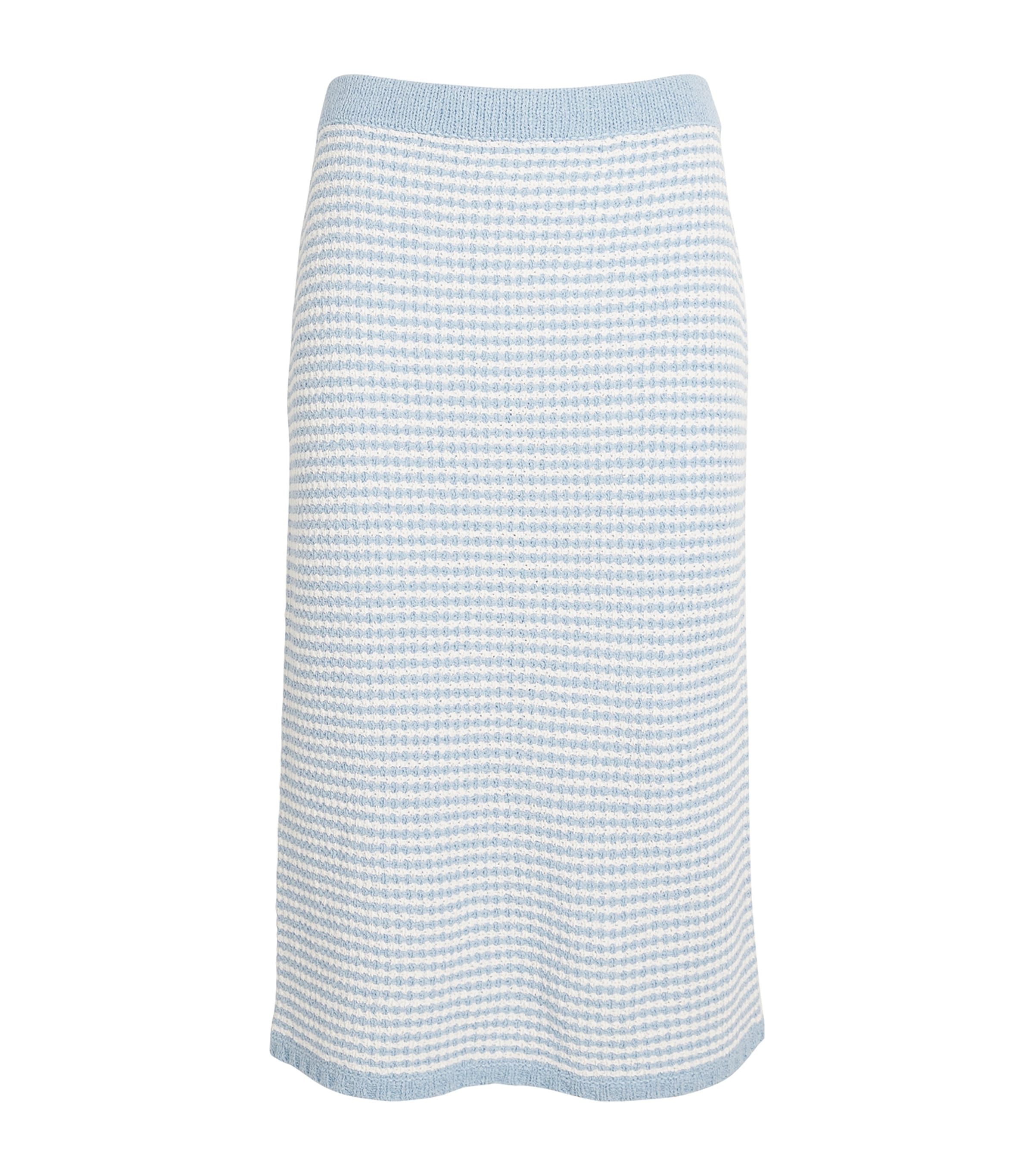 Shop Tory Burch Knitted Pencil Midi Skirt