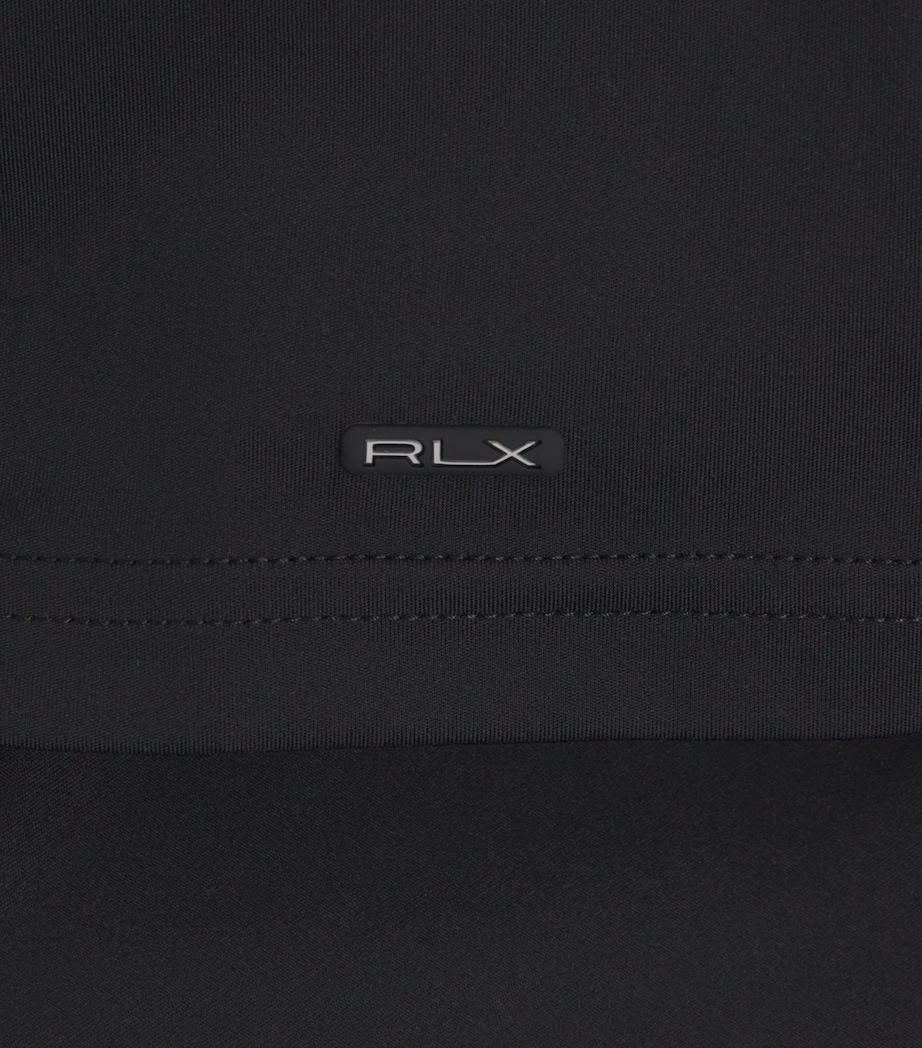 RLX Ralph Lauren Mens Quarter-Zip Polo Shirt Polo Black Image 6