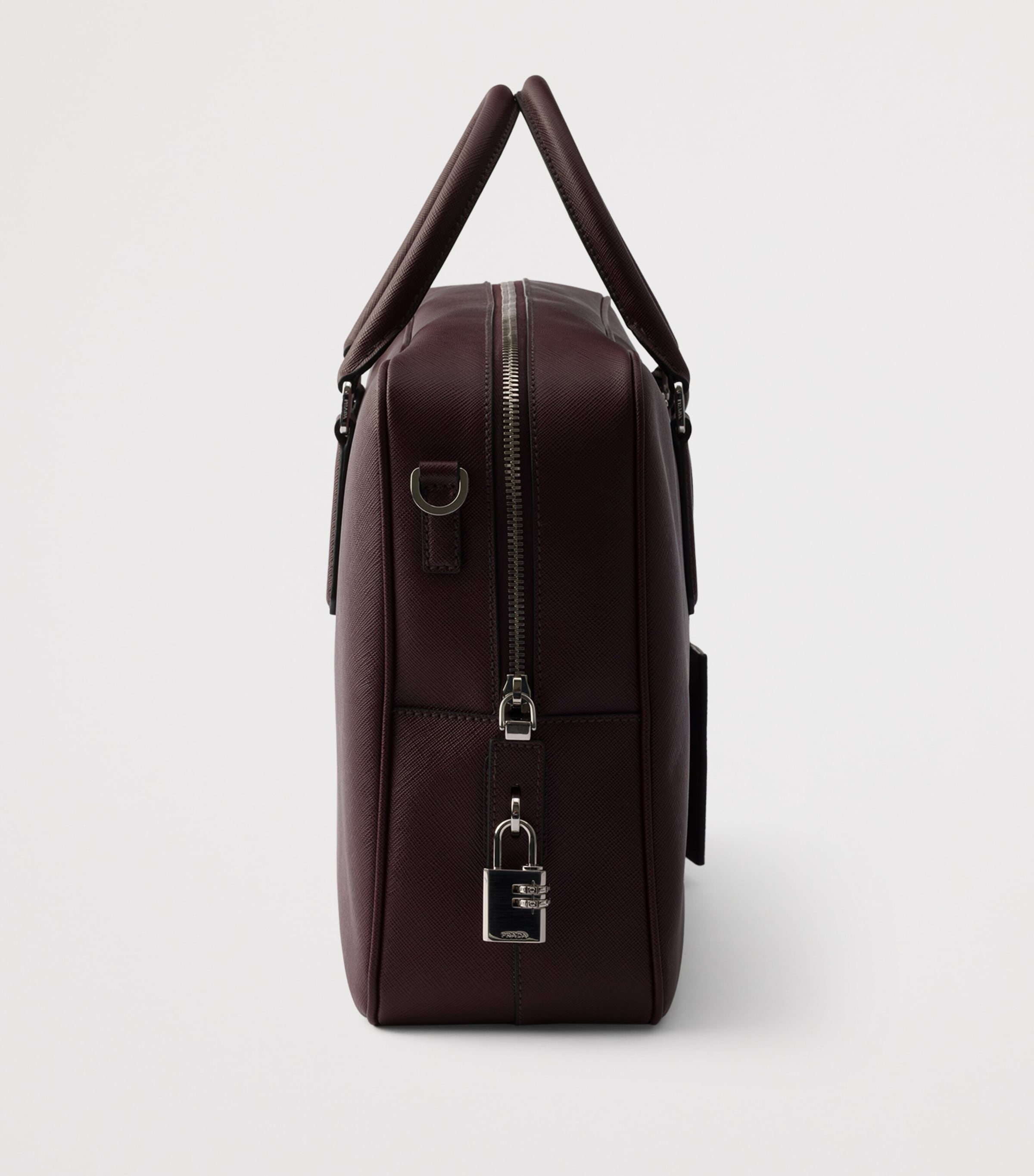 Saffiano Leather Briefcase F0LV7 Image 5