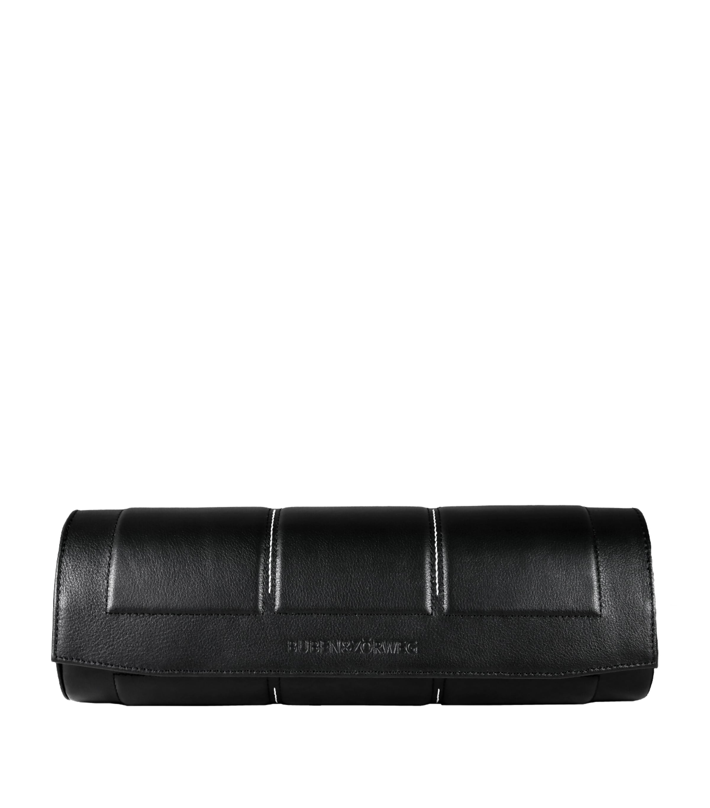Buben & Zorweg Leather Nitro 4 Watch Case Black Image 2