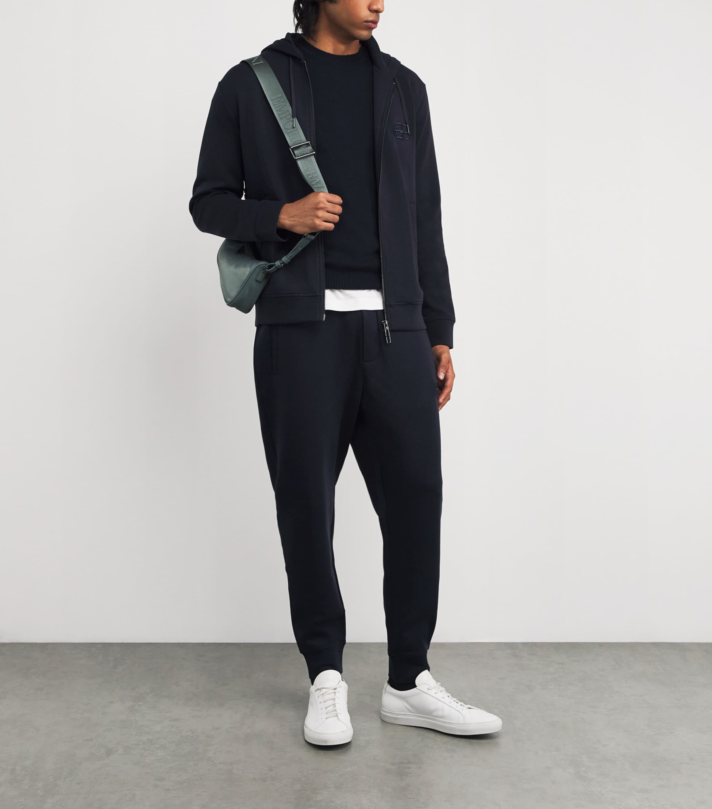 Double-Jersey Zip-Up Hoodie 920 Image 2