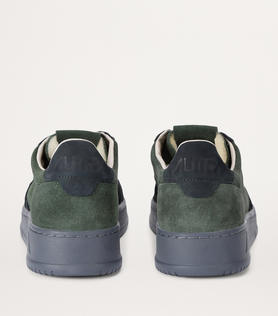 Autry Suede Medalist Sneakers Dark Green Image 2