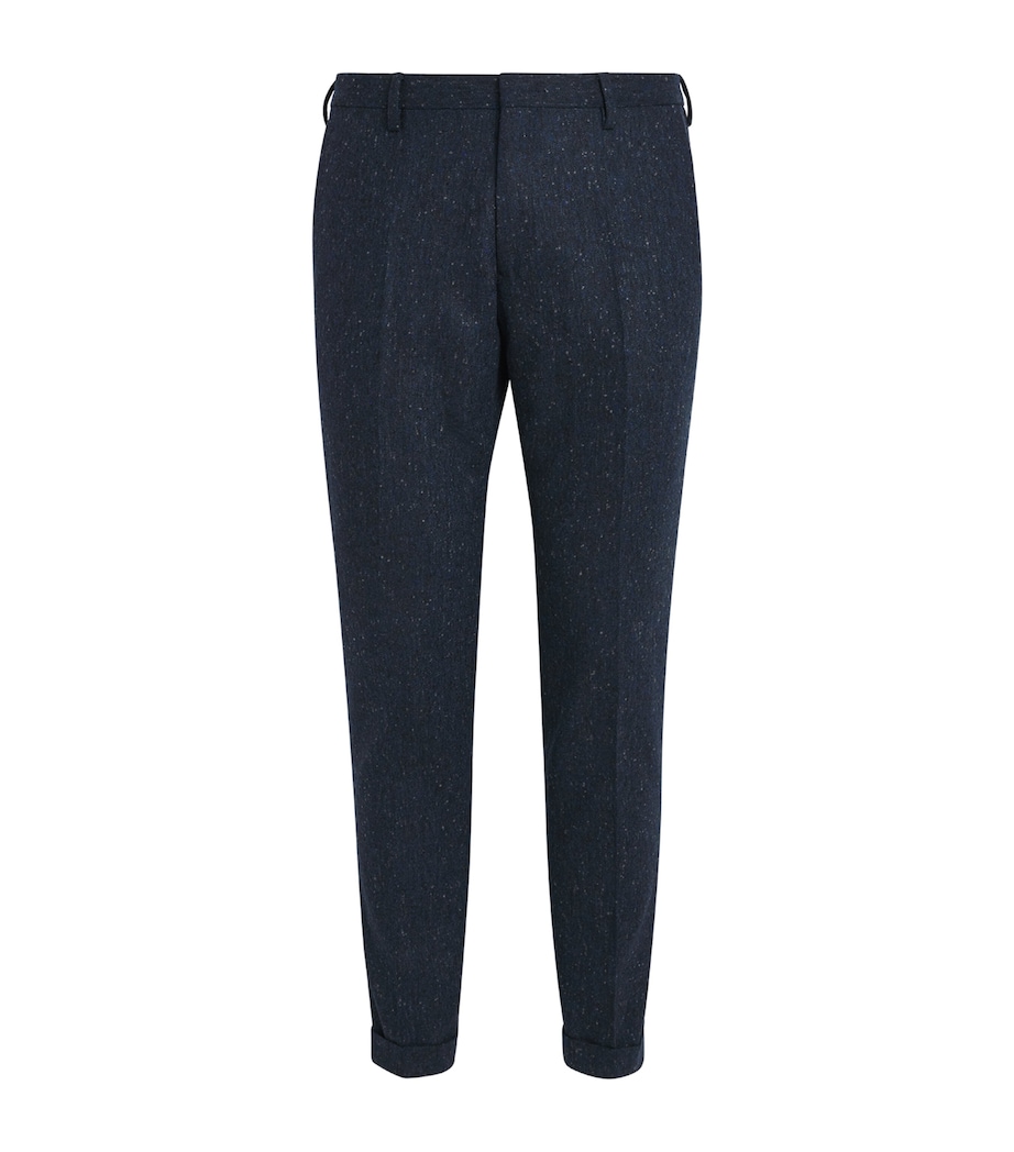 Wool Soho Trousers 44_PETROL BLUE Image 1