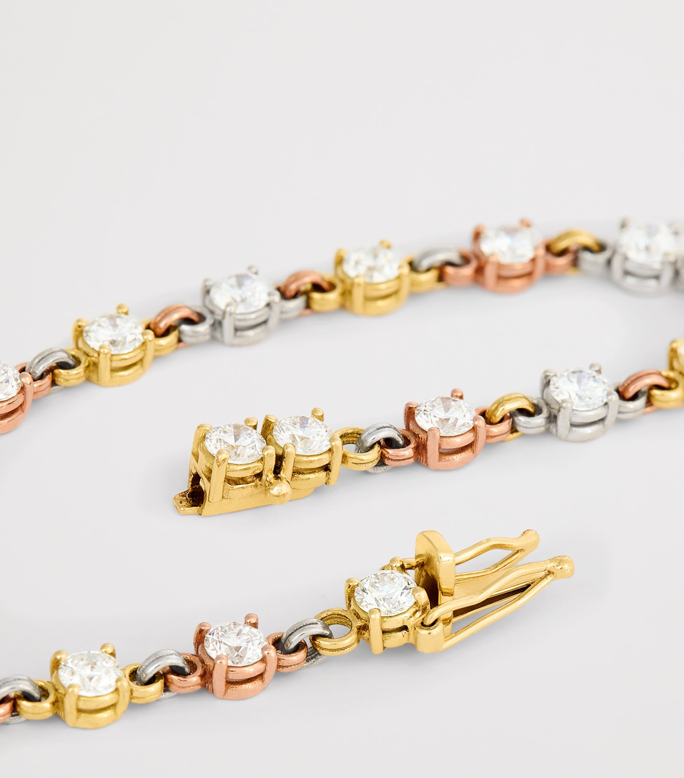Spinelli Kilcollin Mixed Gold and Diamond Aysa Bracelet Mixed Gold Image 4