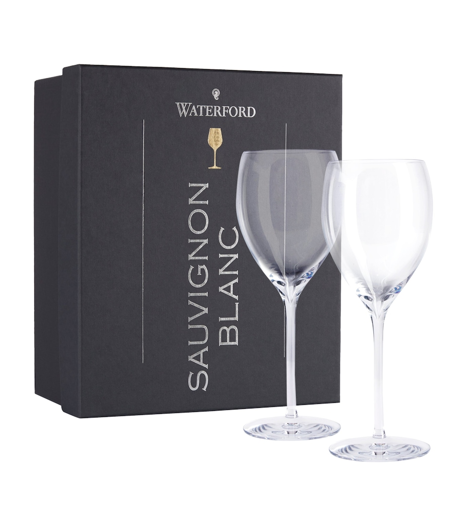 Set of 2 Elegance Sauvignon Blanc Wine Glasses CLEAR Image 4