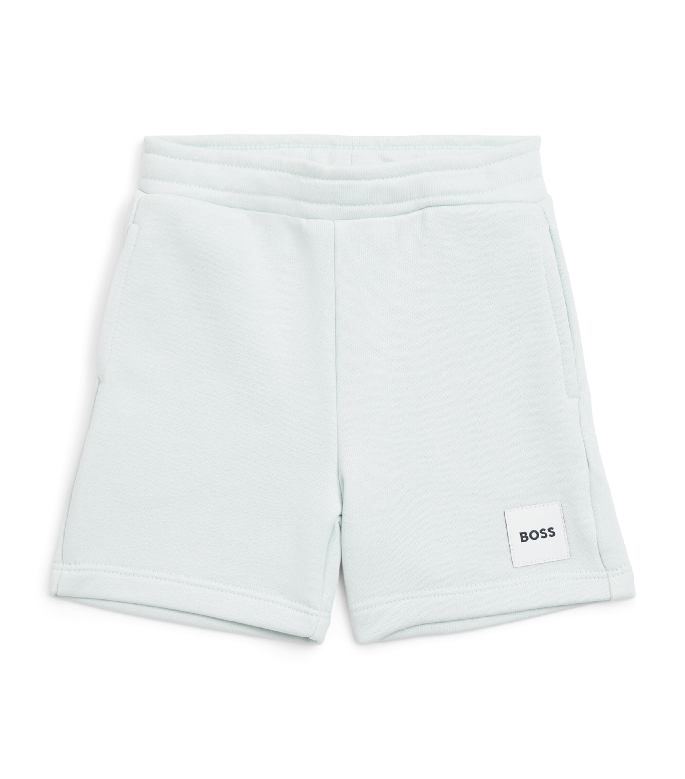 BOSS Kidswear Logo Jersey Shorts (3-36 Months) Green Image 1