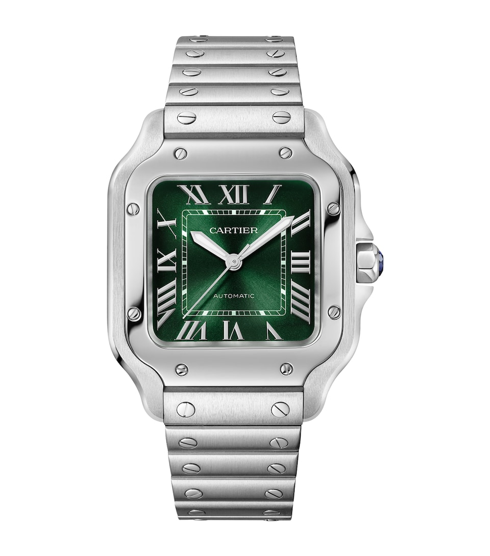 Steel Santos de Cartier Watch 35mm