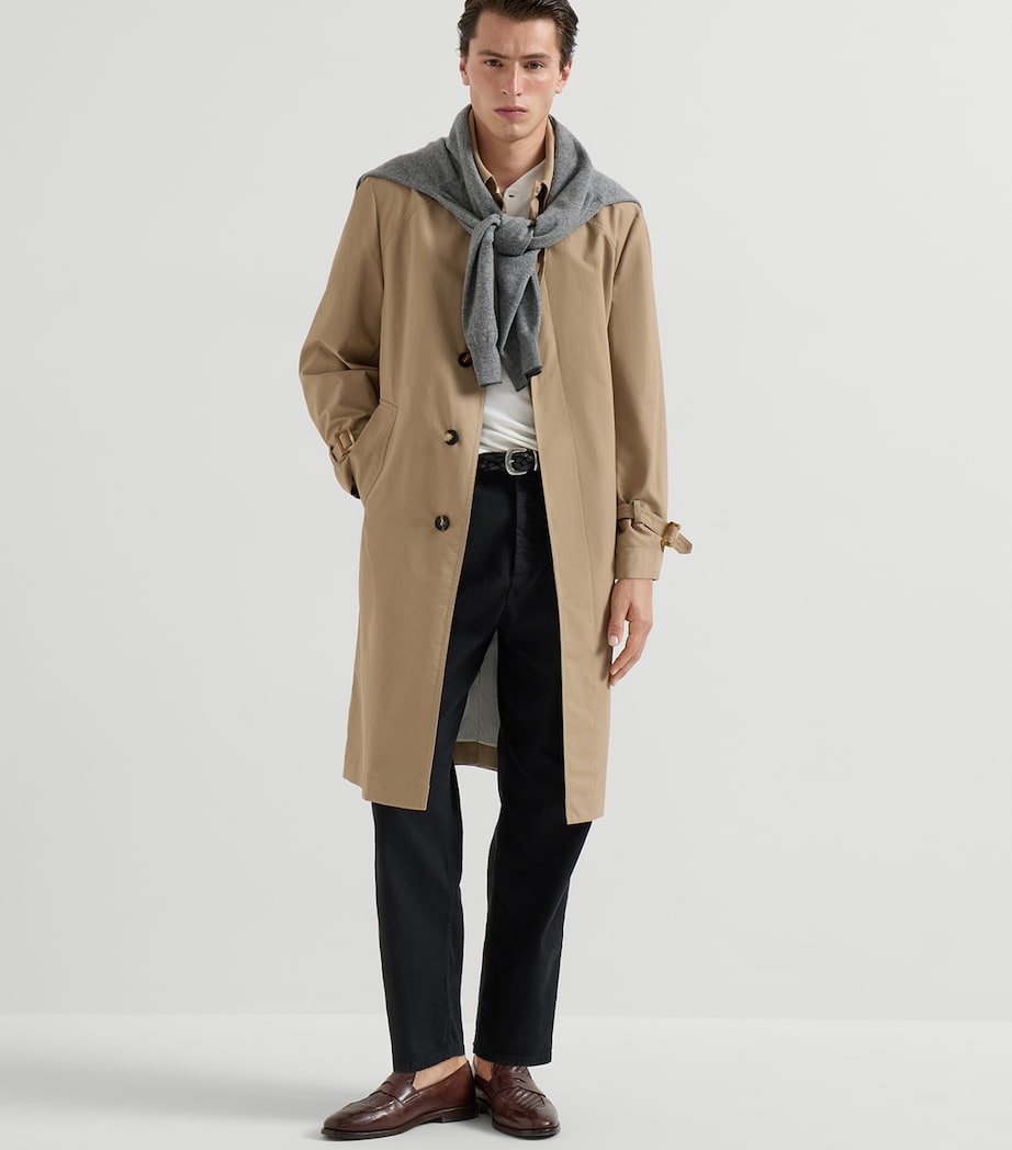 Brunello Cucinelli Mens Cashmere V-Neck Sweater Image 5
