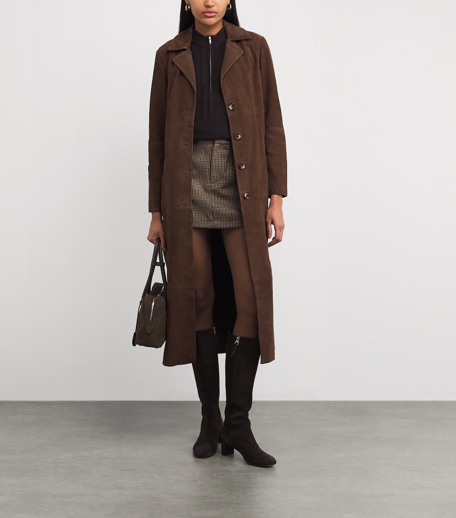 Cashmere Half-Zip T-Shirt GANACHE BROWN Image 2