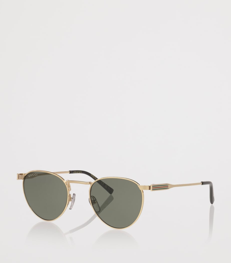 Gucci Metal GG1875S Sunglasses Gold Image 2