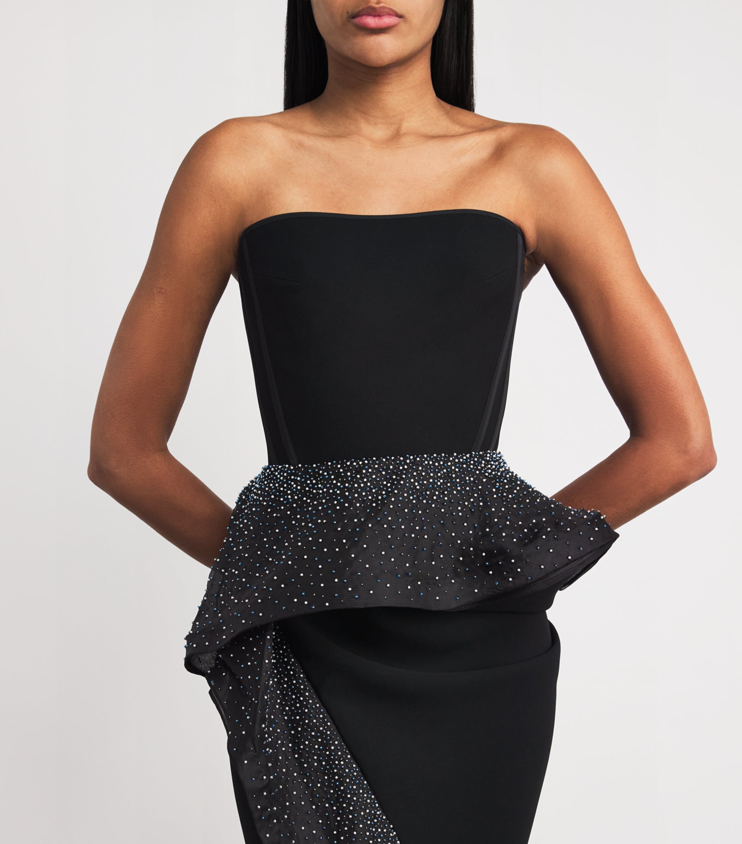 Embellished Hopeton Gown BLK/BEADED ATMSPHERE Image 6