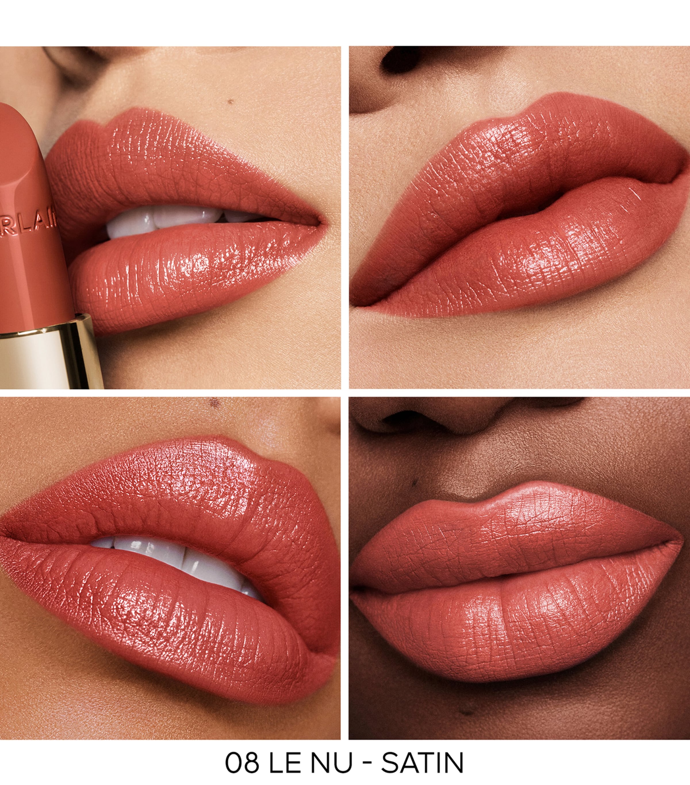 Rouge G Ultra-Care Satin Lipstick - Refill 08 NU Image 3