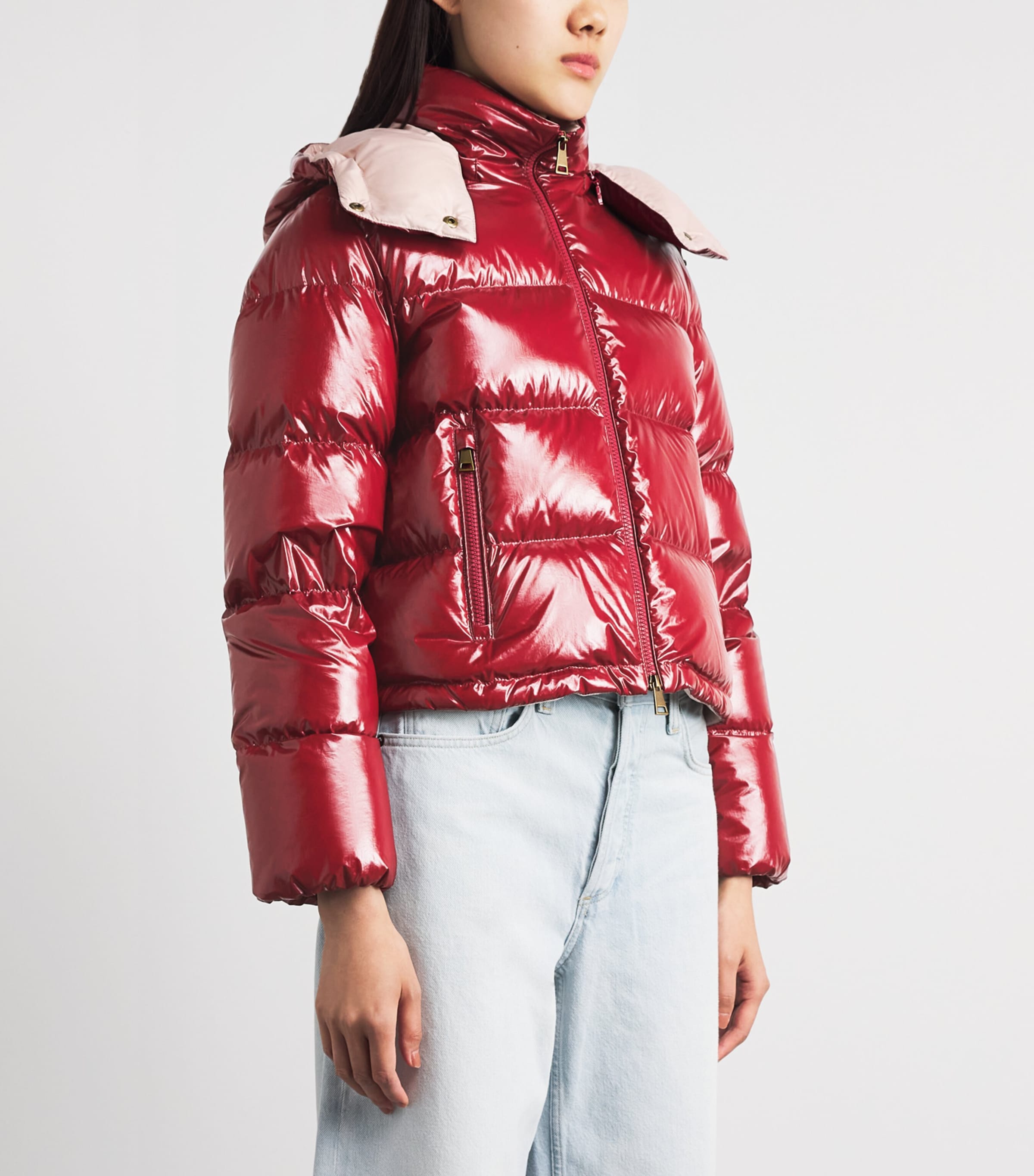 Moncler Womens Down Quilted Niveole Jacket Image 4