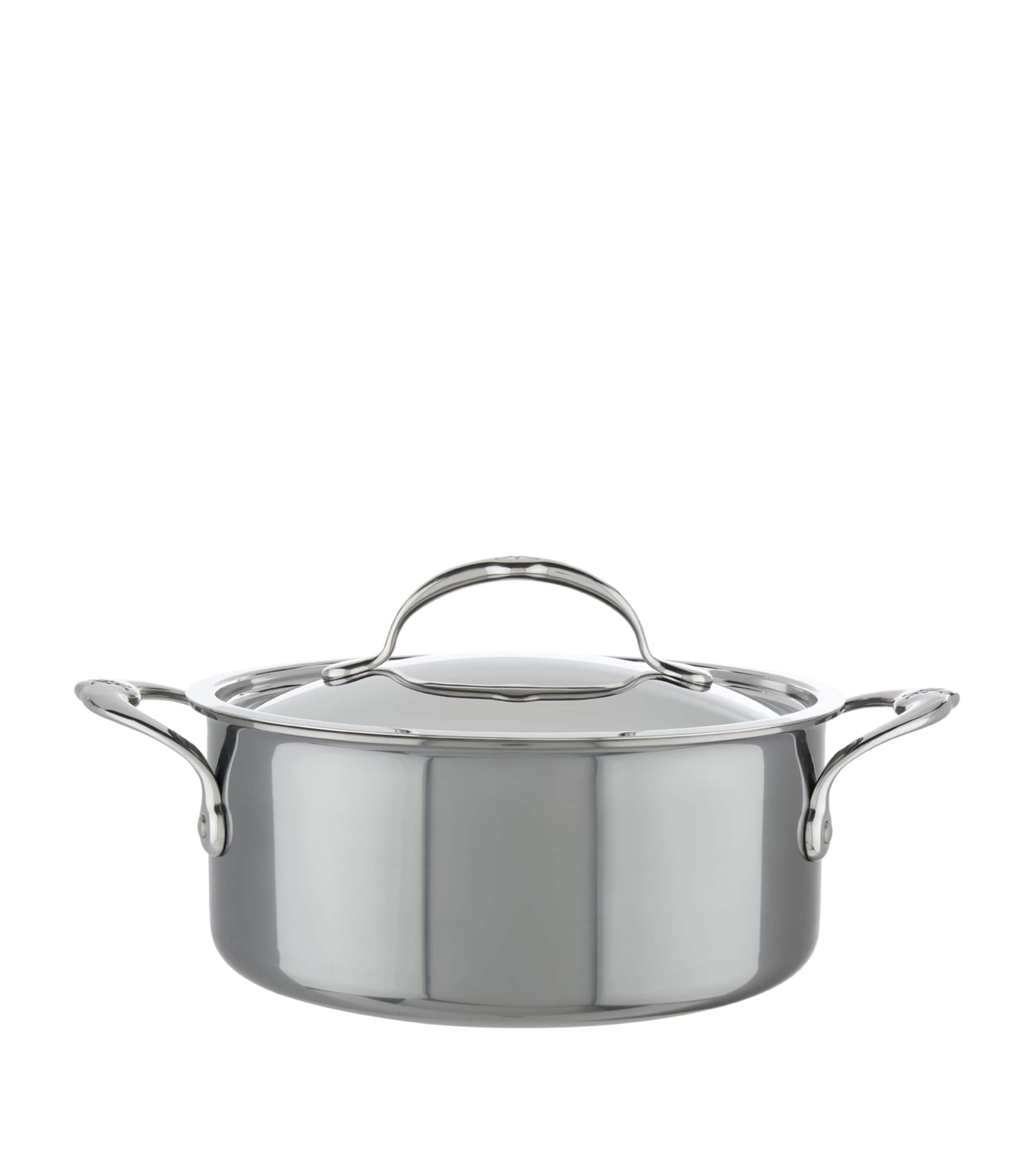 Hestan Nanobond Soup Pot With Lid In Stainless