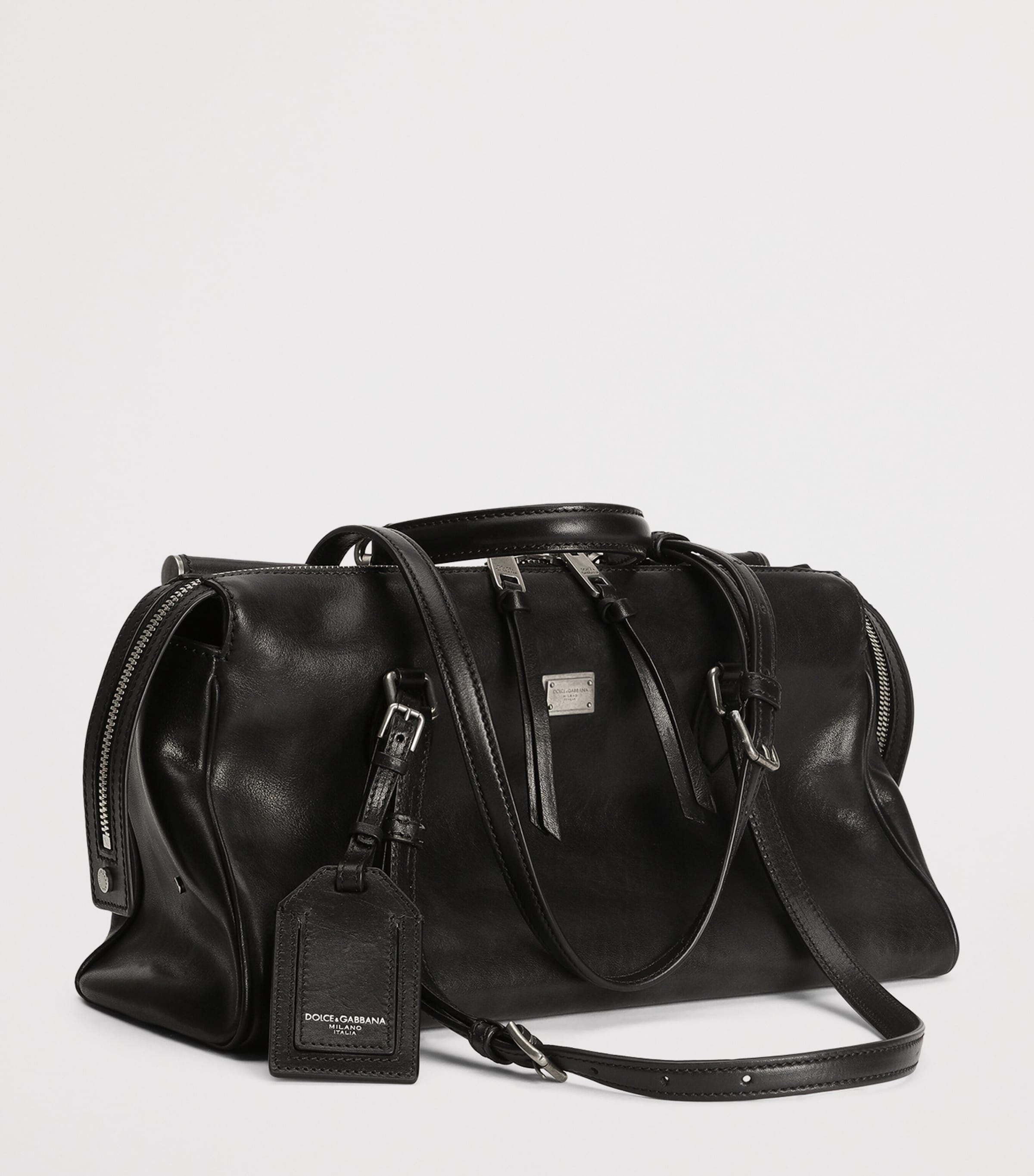 Calfskin Vittoria Shoulder Bag 80999-BLACK Image 2