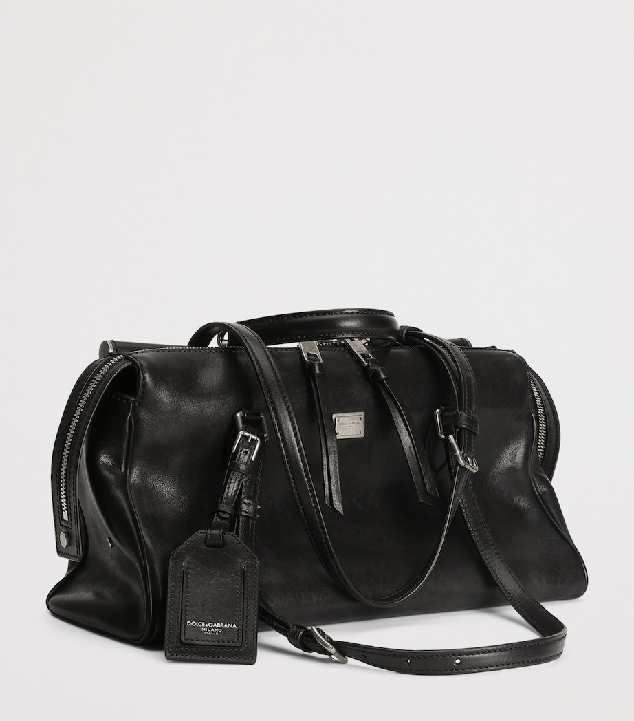 Calfskin Vittoria Shoulder Bag 80999-BLACK Image 2