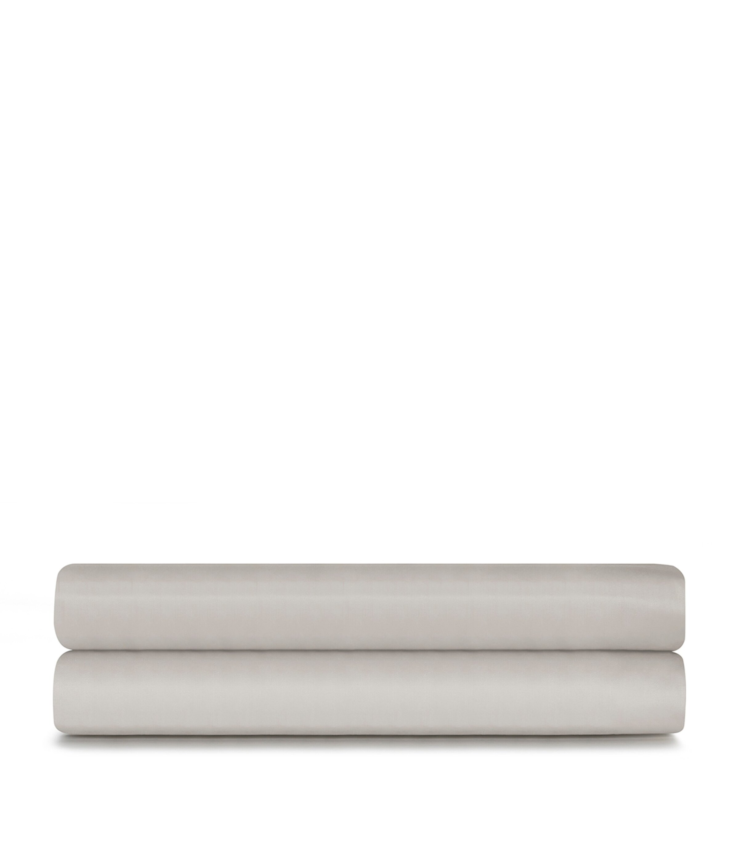 Langdon Super King Fitted Sheet (180cm x 200cm) SILVER Image 2