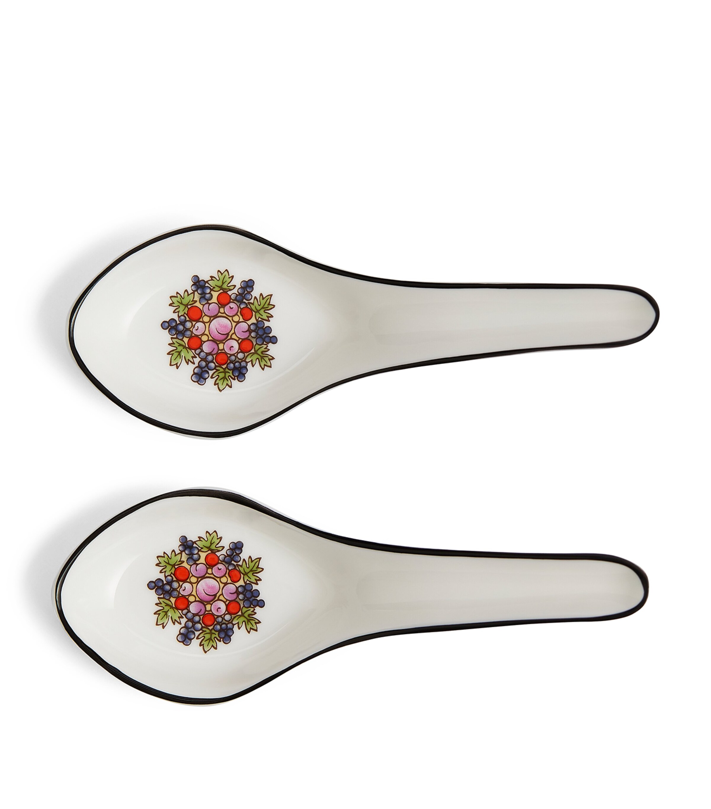 Wedgwood Set Of 2 Florentine Turquoise Soup Spoons In Blue