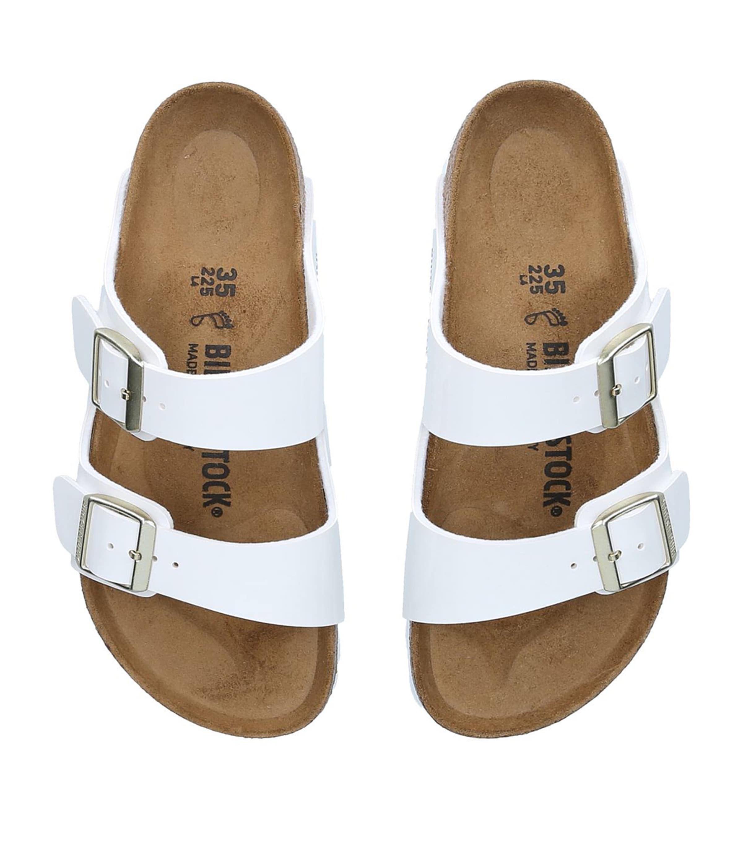 Patent Arizona Sandals WHITE Image 5