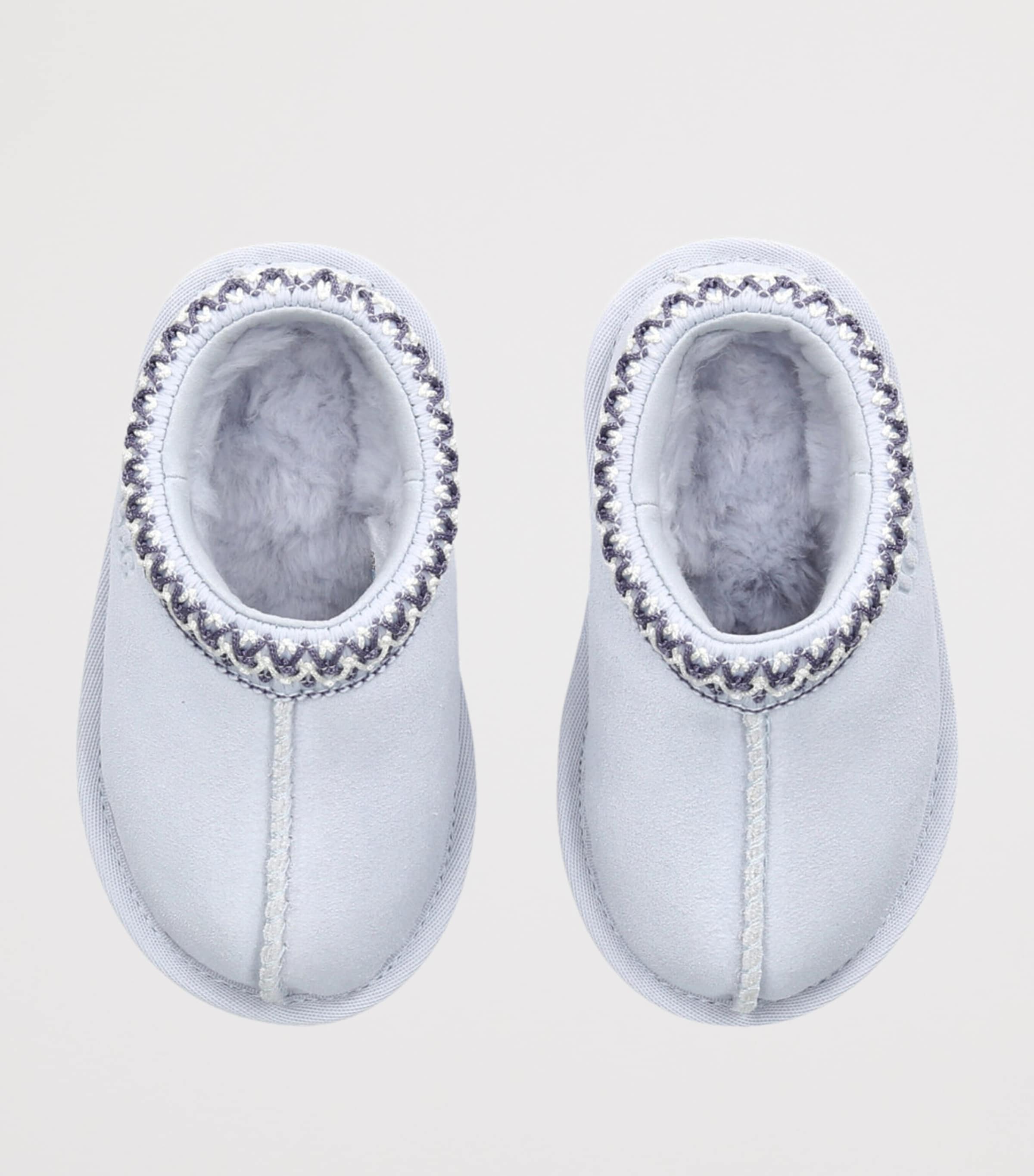 UGG Kids Suede Tasman II Slippers Pale Blue Image 4