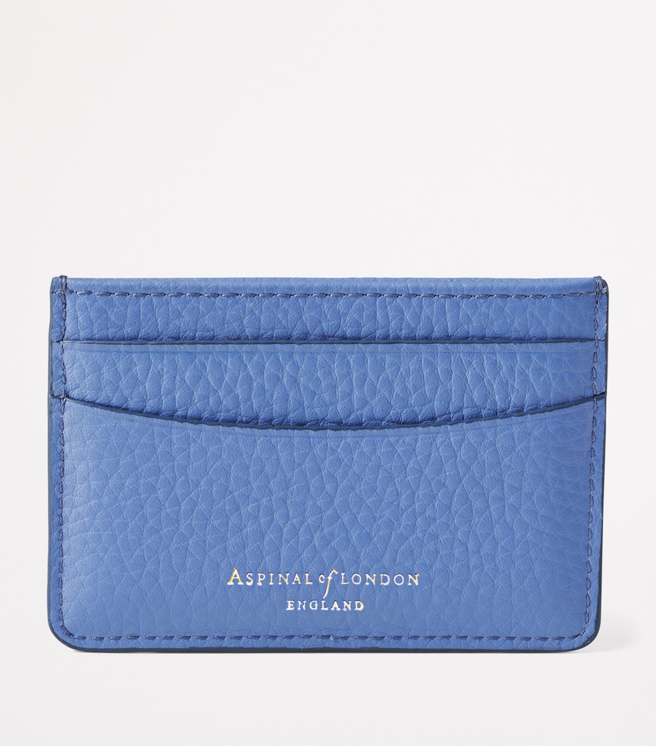 Leather Slim Card Holder CAPRI BLUE Image 2