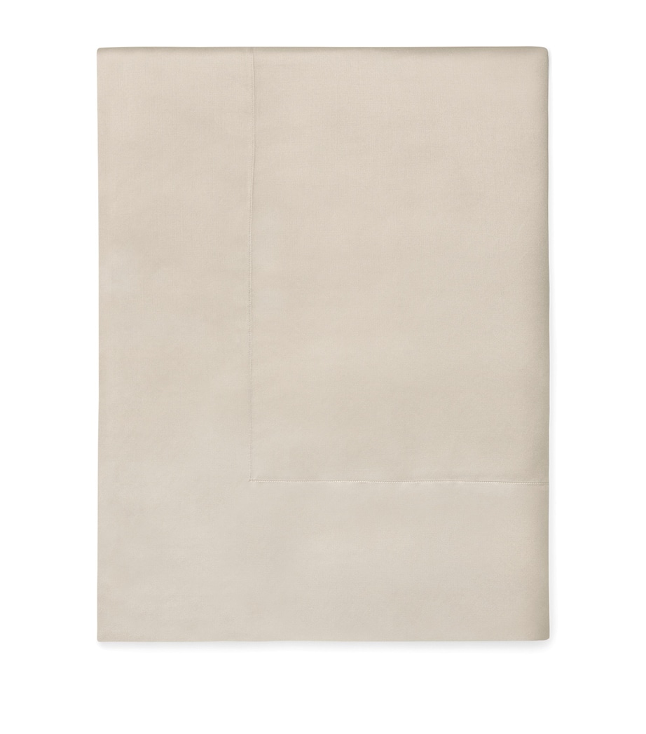 Pratesi Lucente Super King Flat Sheet (300cm x 270cm) Beige Image 1