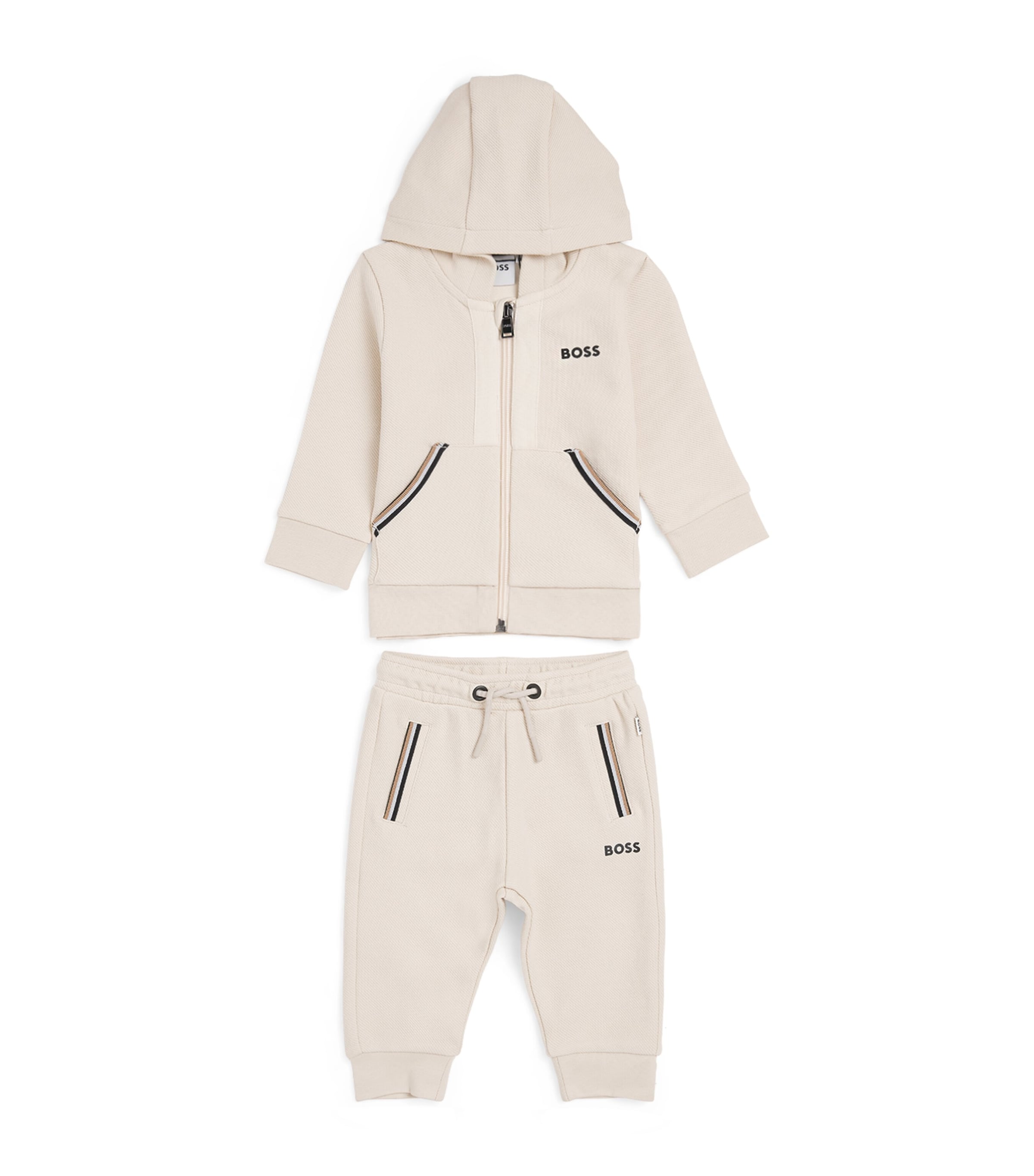 BOSS Kidswear Cotton-Blend Logo Tracksuit (3-18 Months) Image 1
