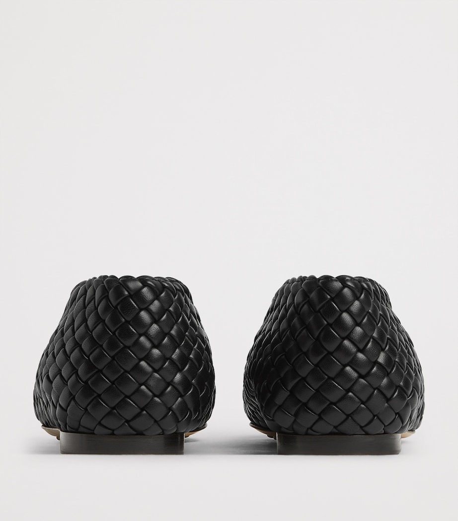 Intreccio Leather Sofia Ballet Flats 1000 Image 3