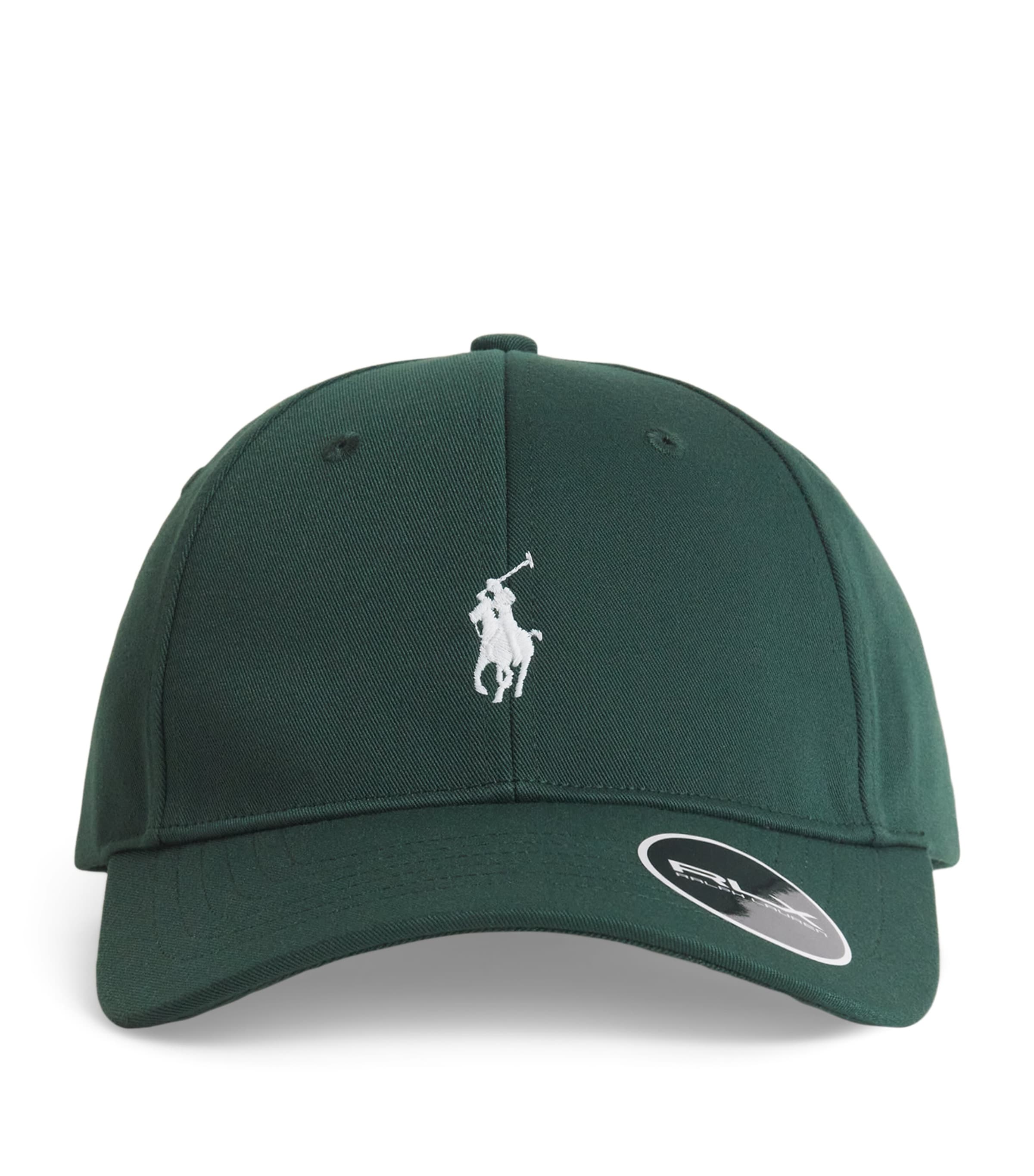 Polo Ralph Lauren Twill Polo Pony Baseball Cap In Green