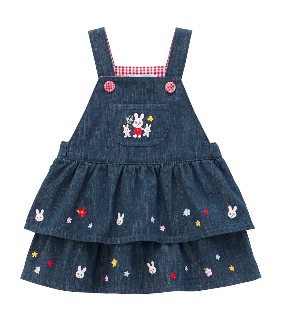 Miki House Dungaree Dress (6-24 Months) Image 1