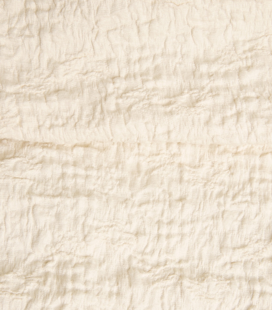 Jersey Textured Blouse IVORY Image 5