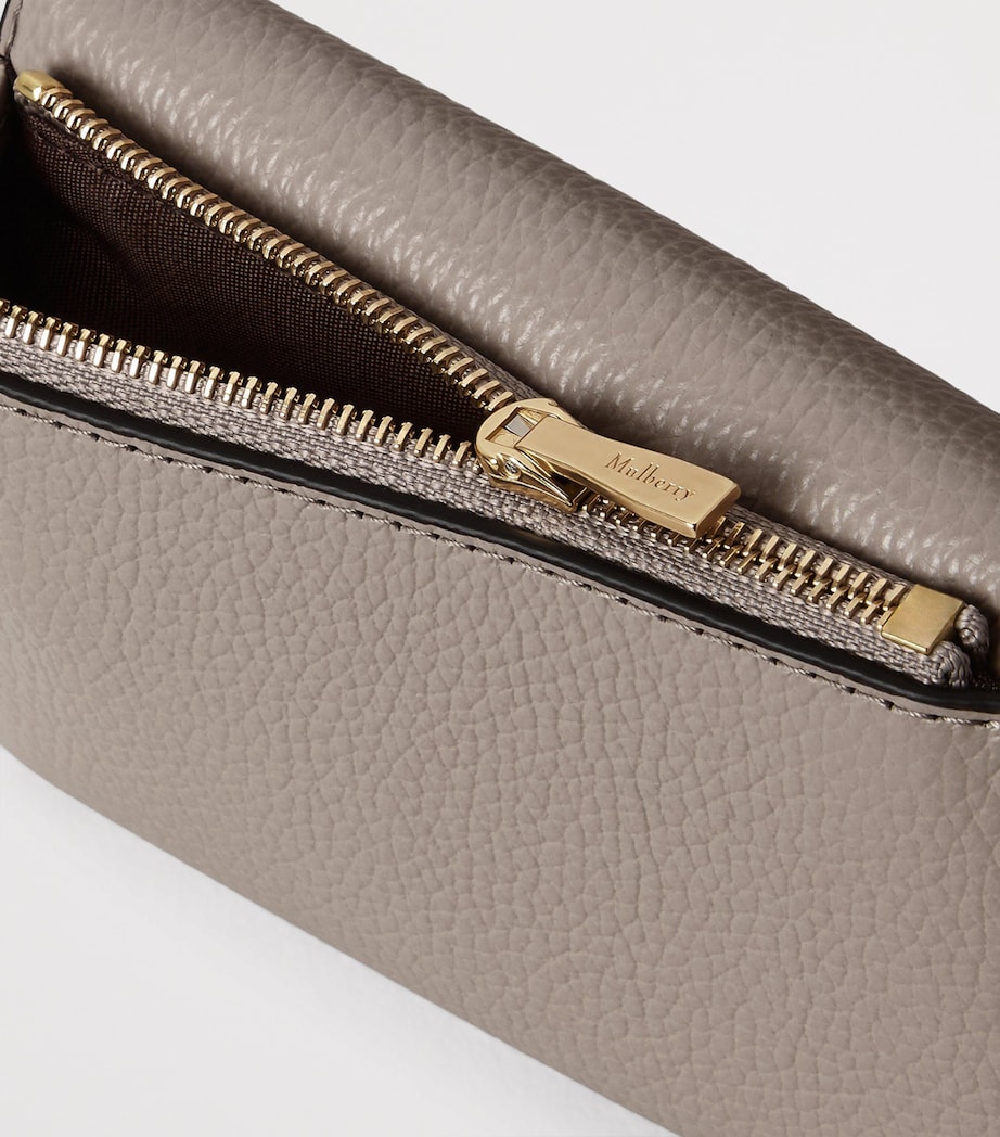Mulberry Leather Folded Darley Wallet Cashmere Taupe Image 3