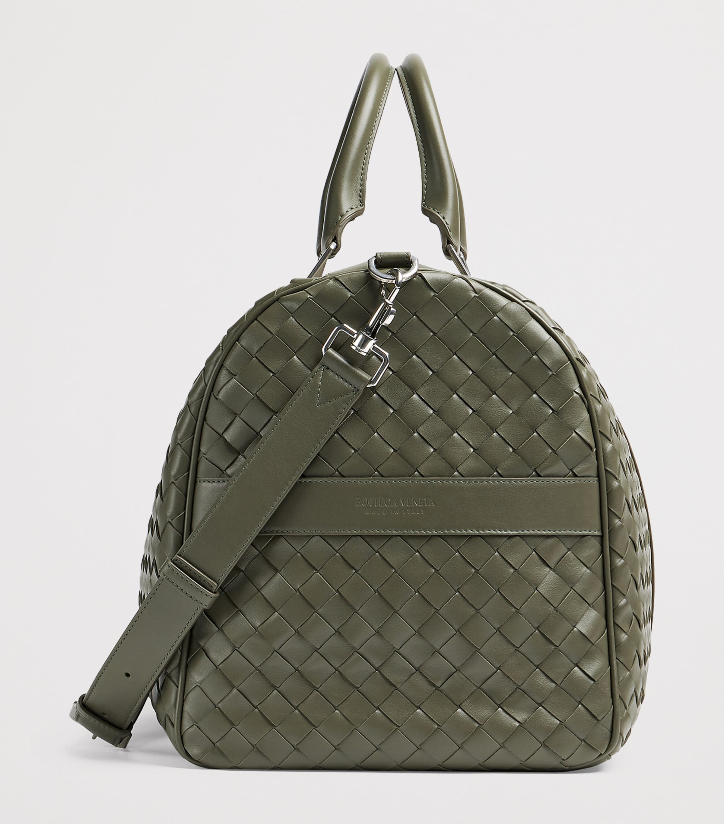 Leather Intrecciato Cabin Duffle Bag 3248 Image 4