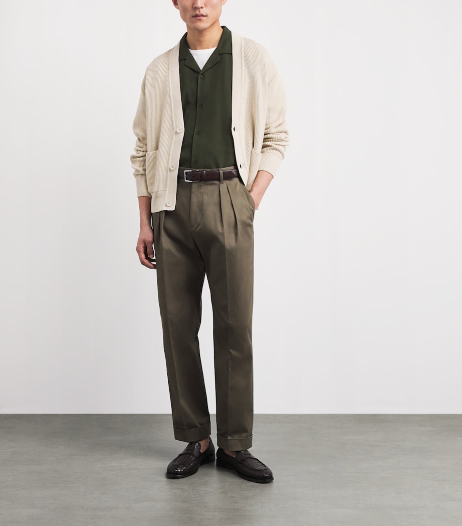 Sunspel Mens Supima Cotton Riviera Shirt Gniz Deep Image 2