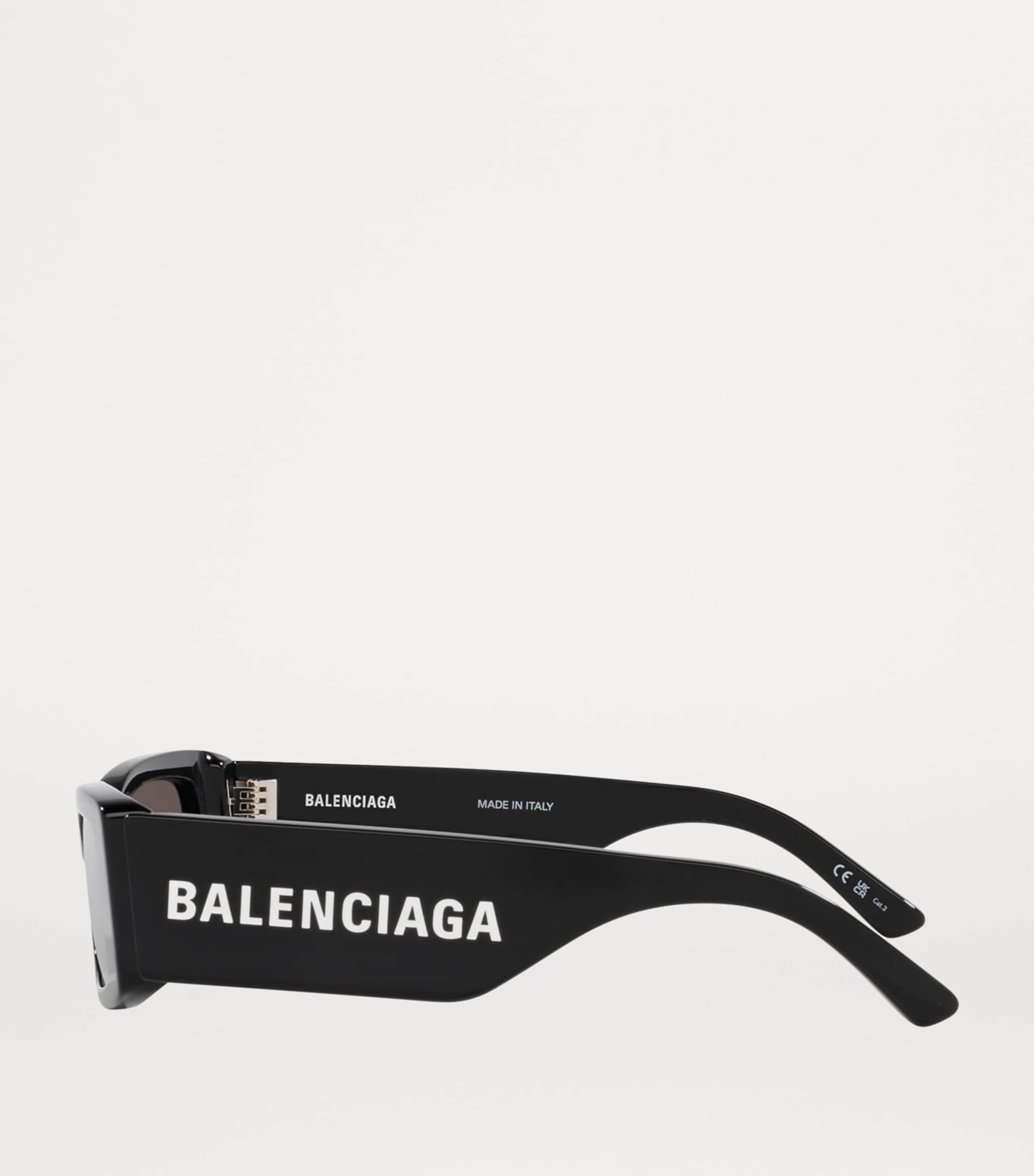 Balenciaga Black Acetate 6E000288 Sunglasses | Harrods US